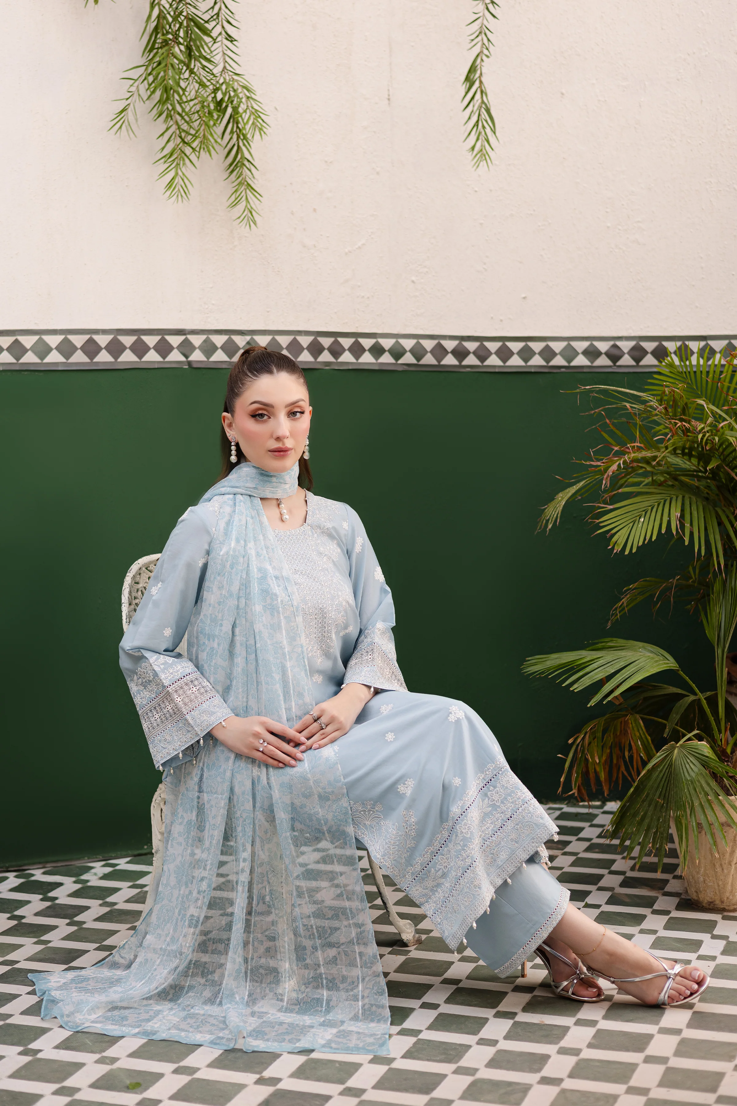 Kaavish 3Pc - Festive Eid Pret - Image 4