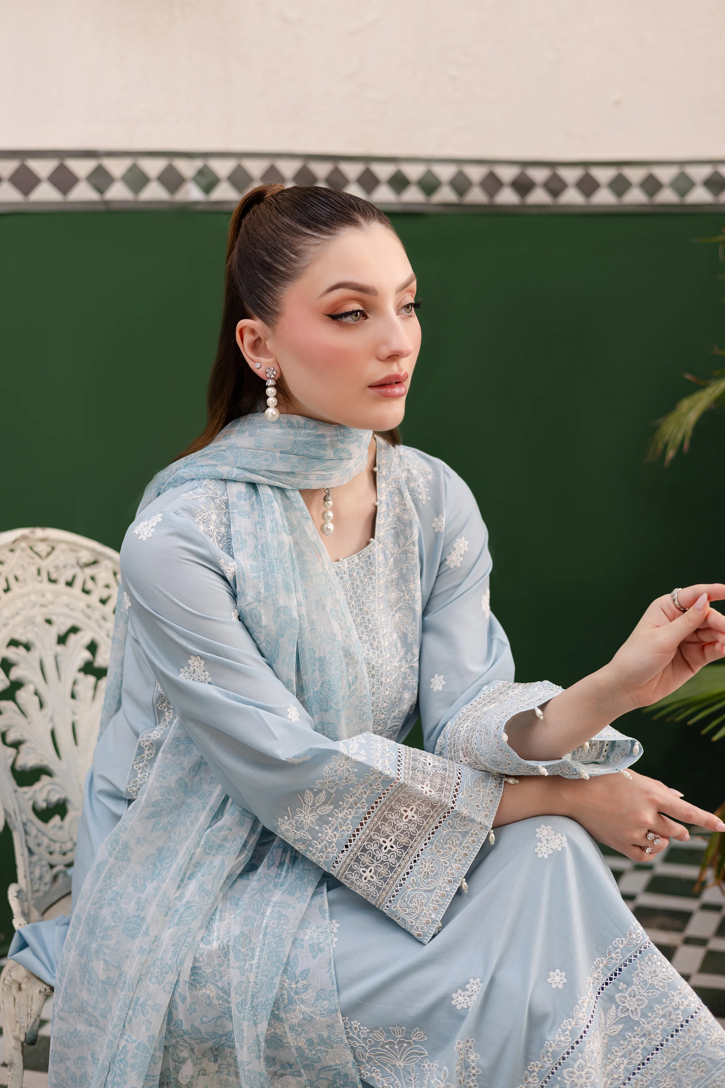 Kaavish 3Pc - Festive Eid Pret - Image 6