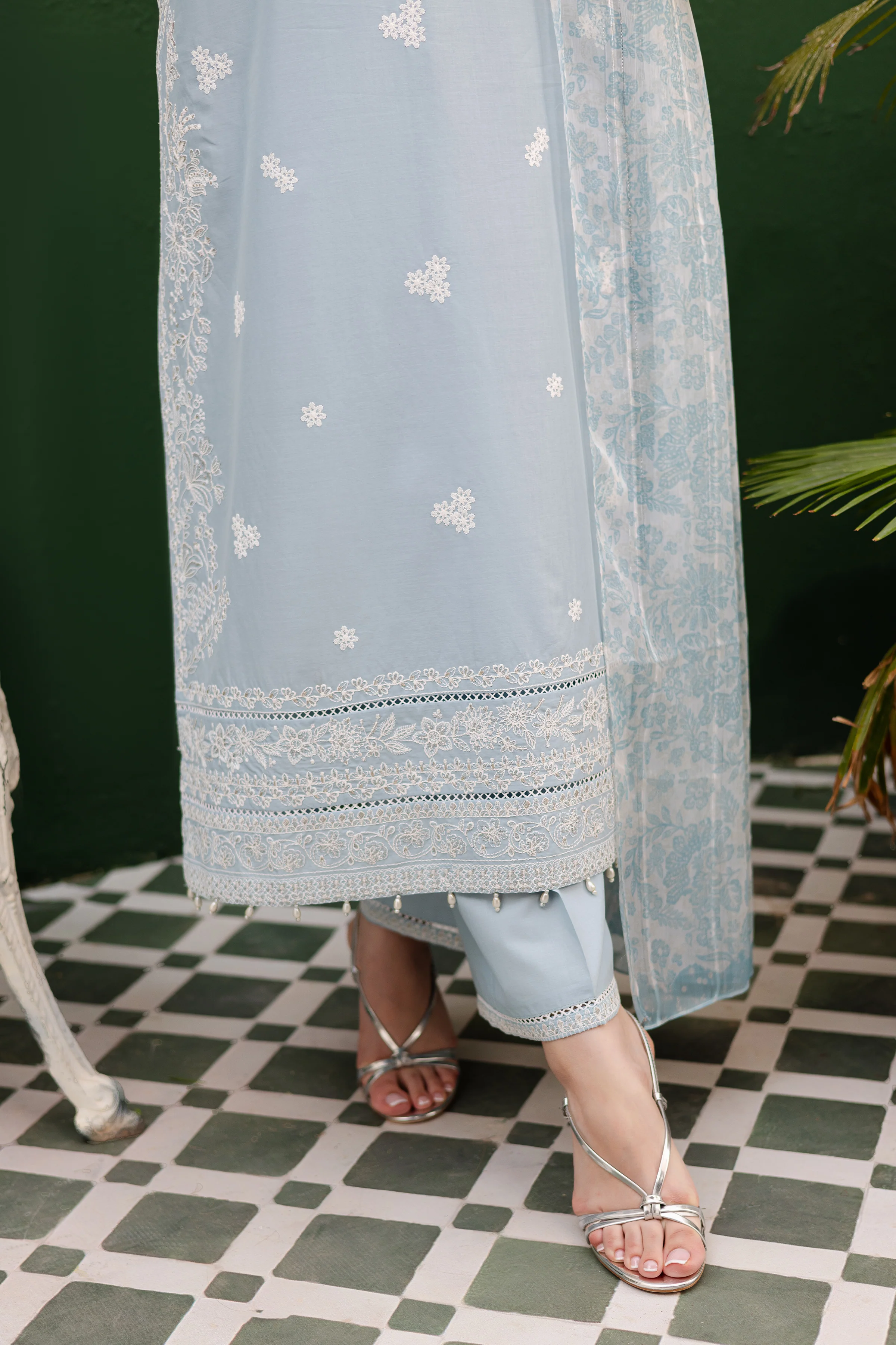 Kaavish 3Pc - Festive Eid Pret - Image 9
