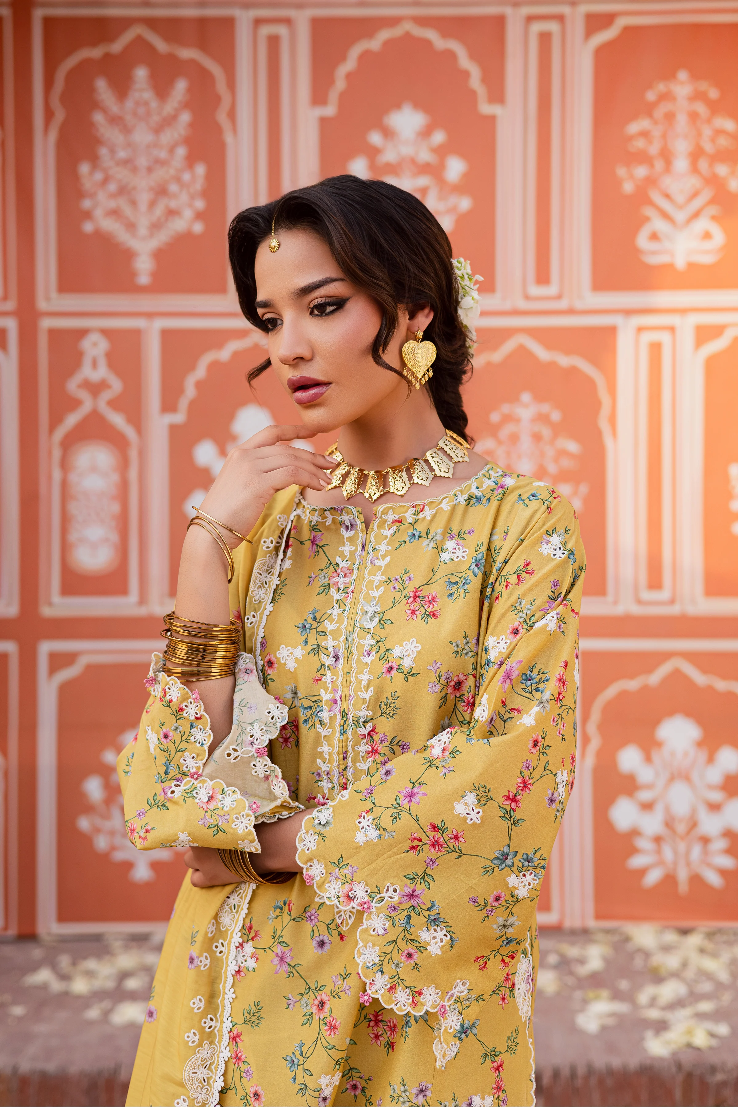 Key Lime 3Pc - Festive Eid Prints - Image 4