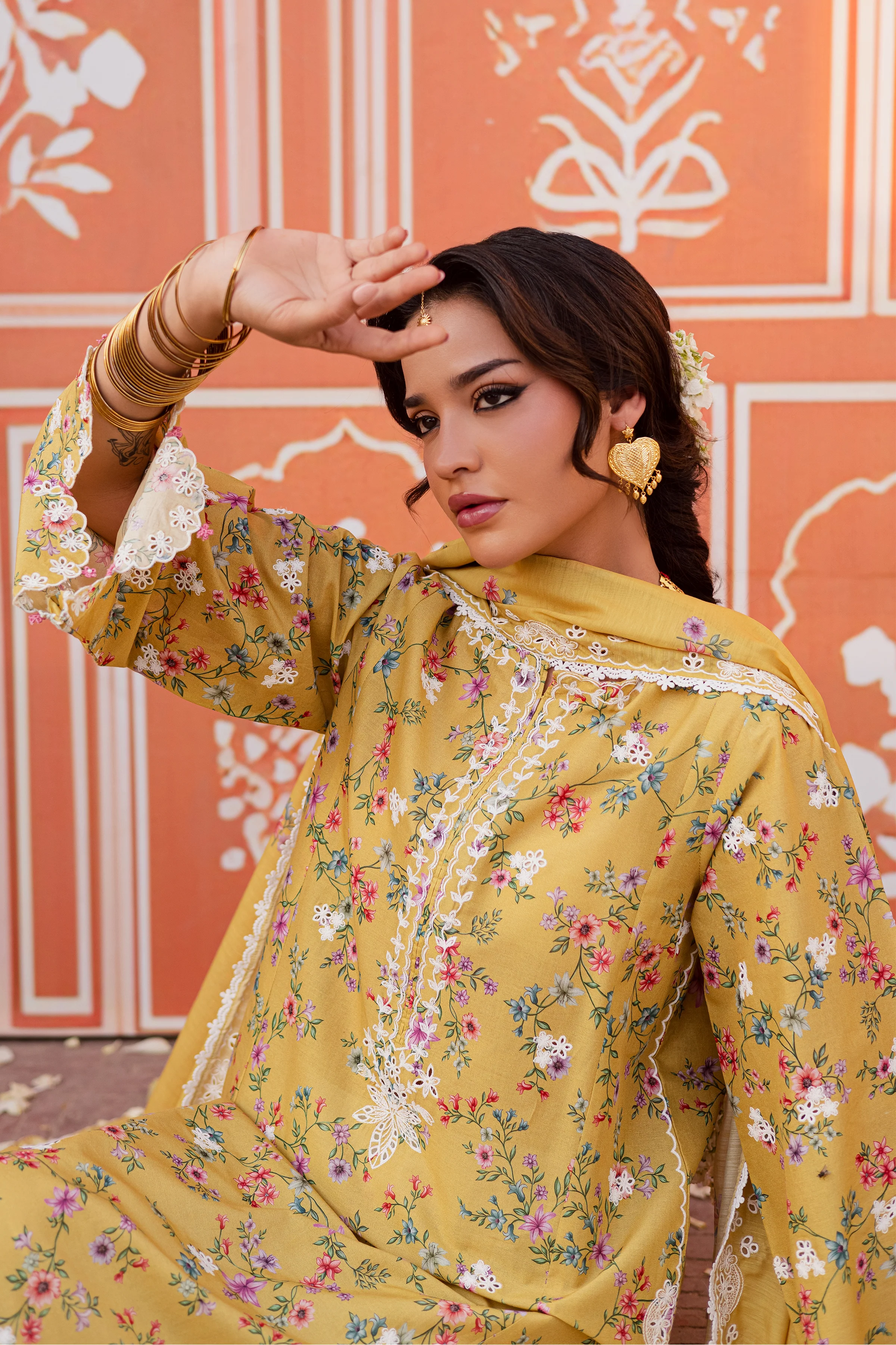 Key Lime 3Pc - Festive Eid Prints - Image 5
