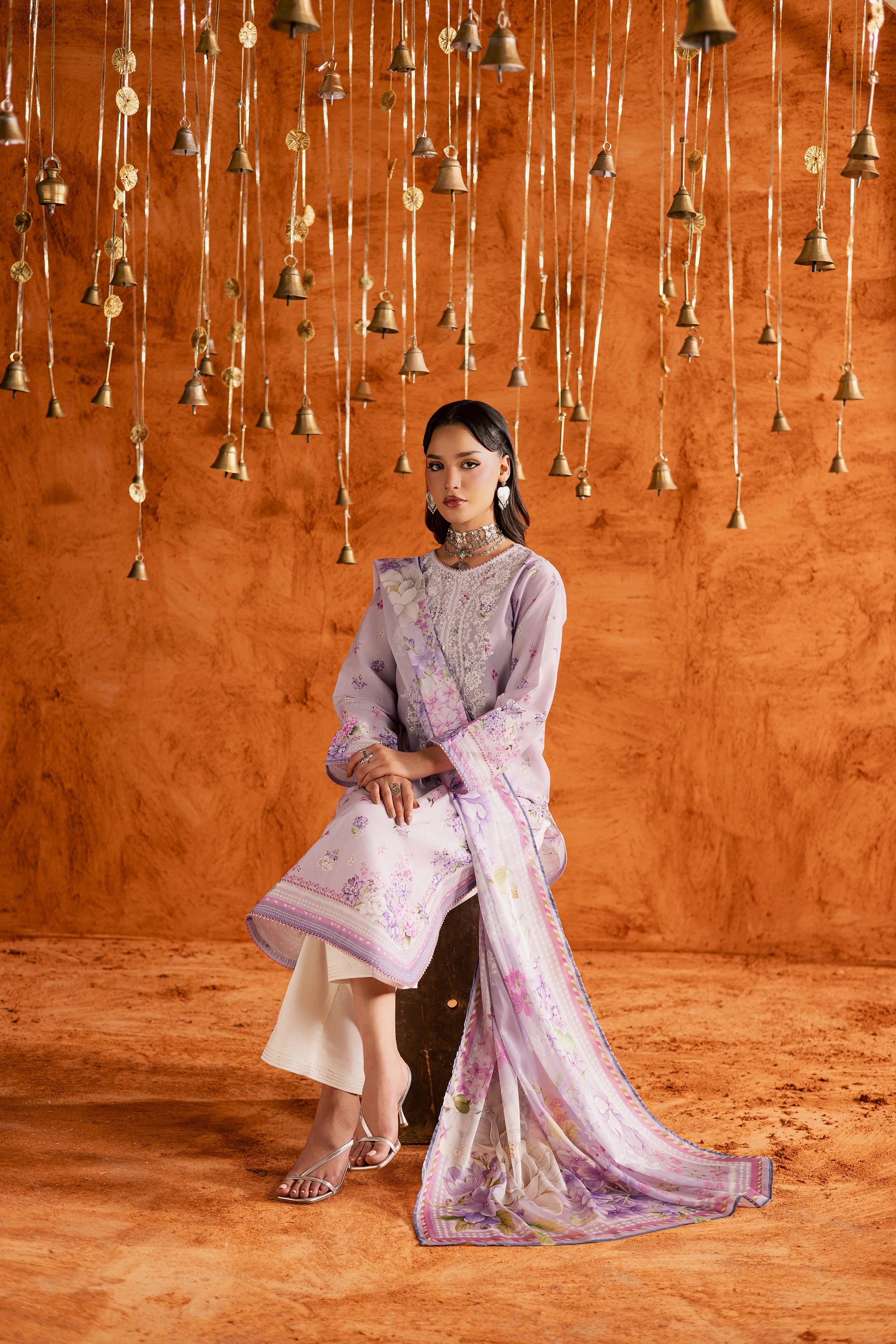 Khayaal 3Pc - Printed Lawn Dress - Image 3