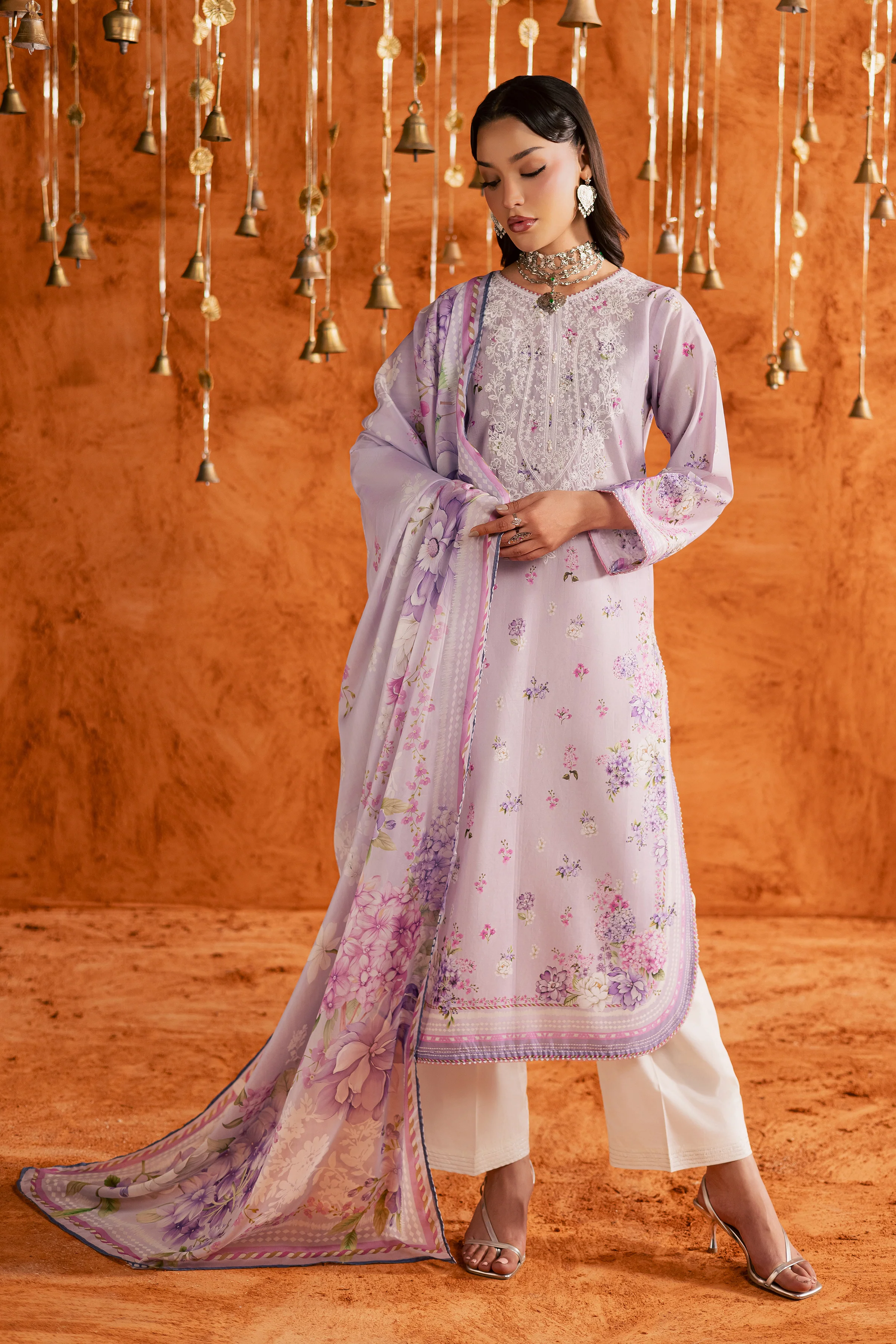 Khayaal 3Pc - Printed Lawn Dress - Image 5