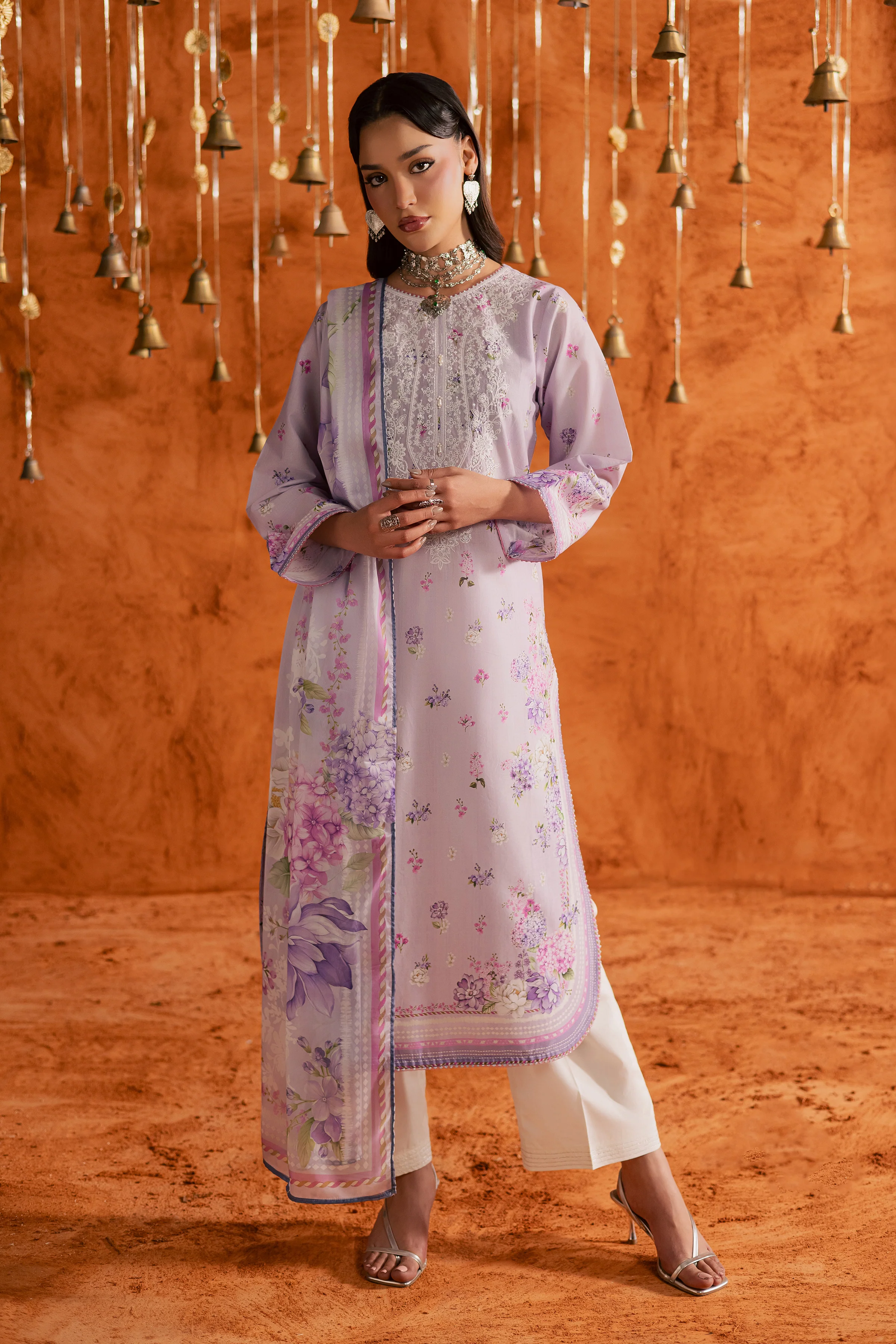 Khayaal 3Pc - Printed Lawn Dress - Image 8