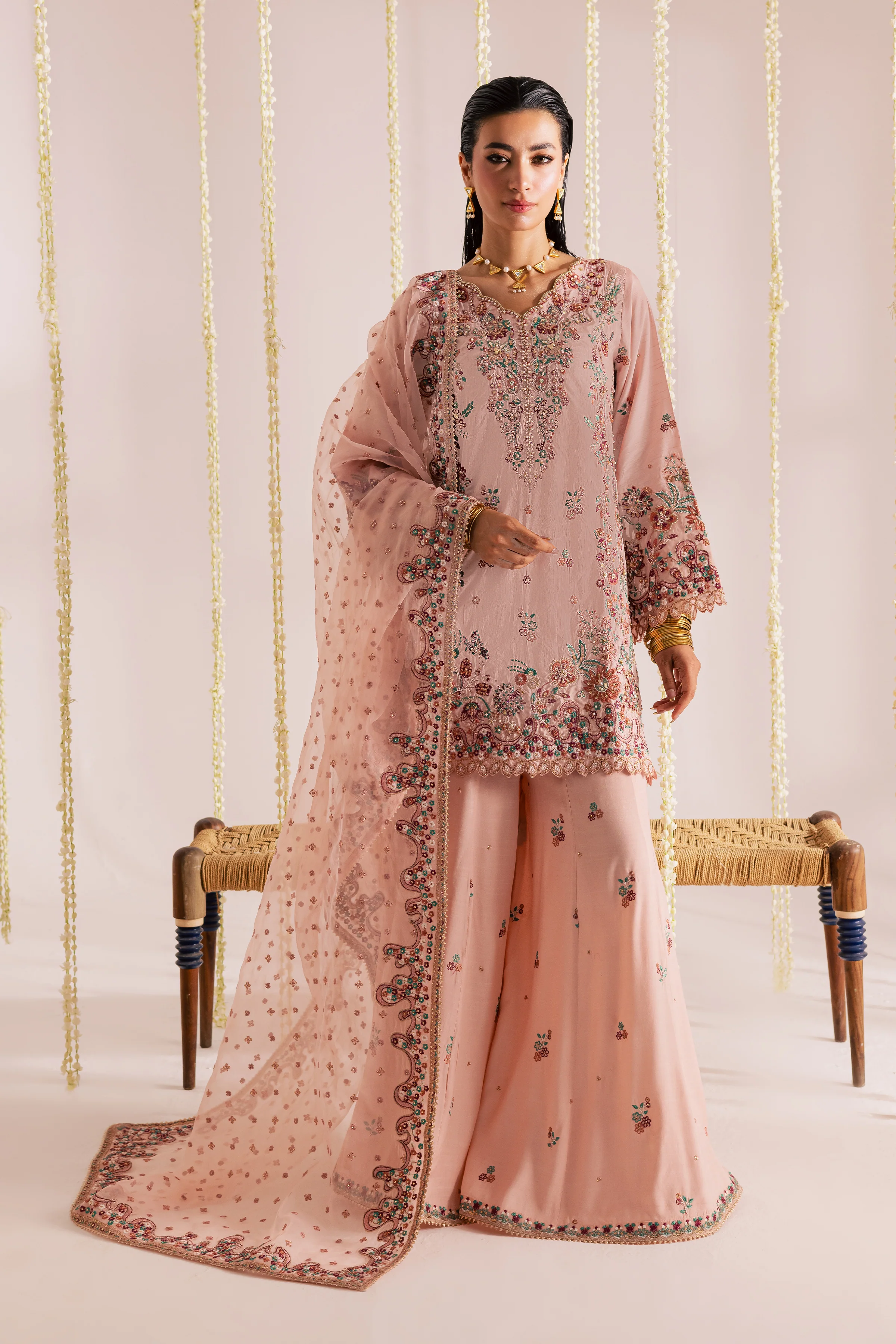 Khushboo 3Pc - Festive Luxe Pret - Image 10