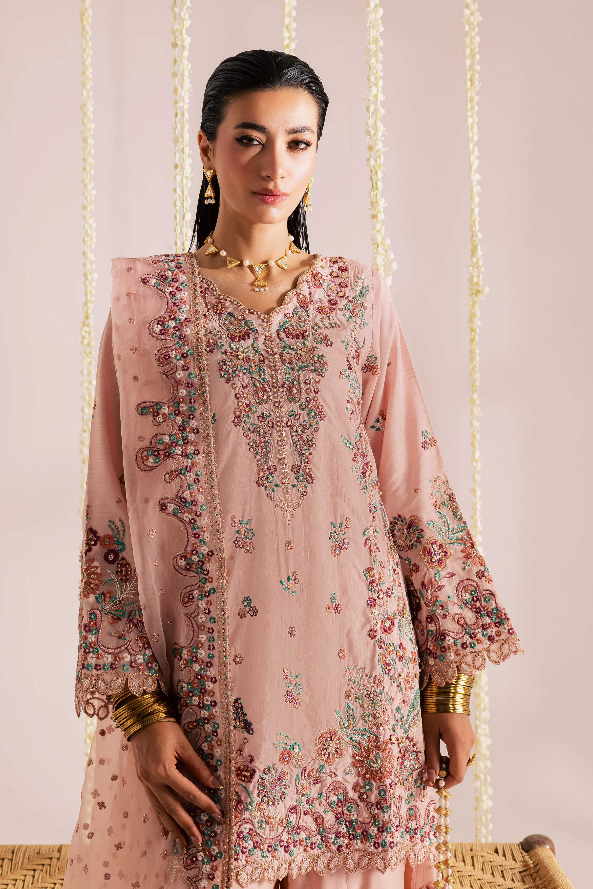 Khushboo 3Pc - Festive Luxe Pret - Image 3