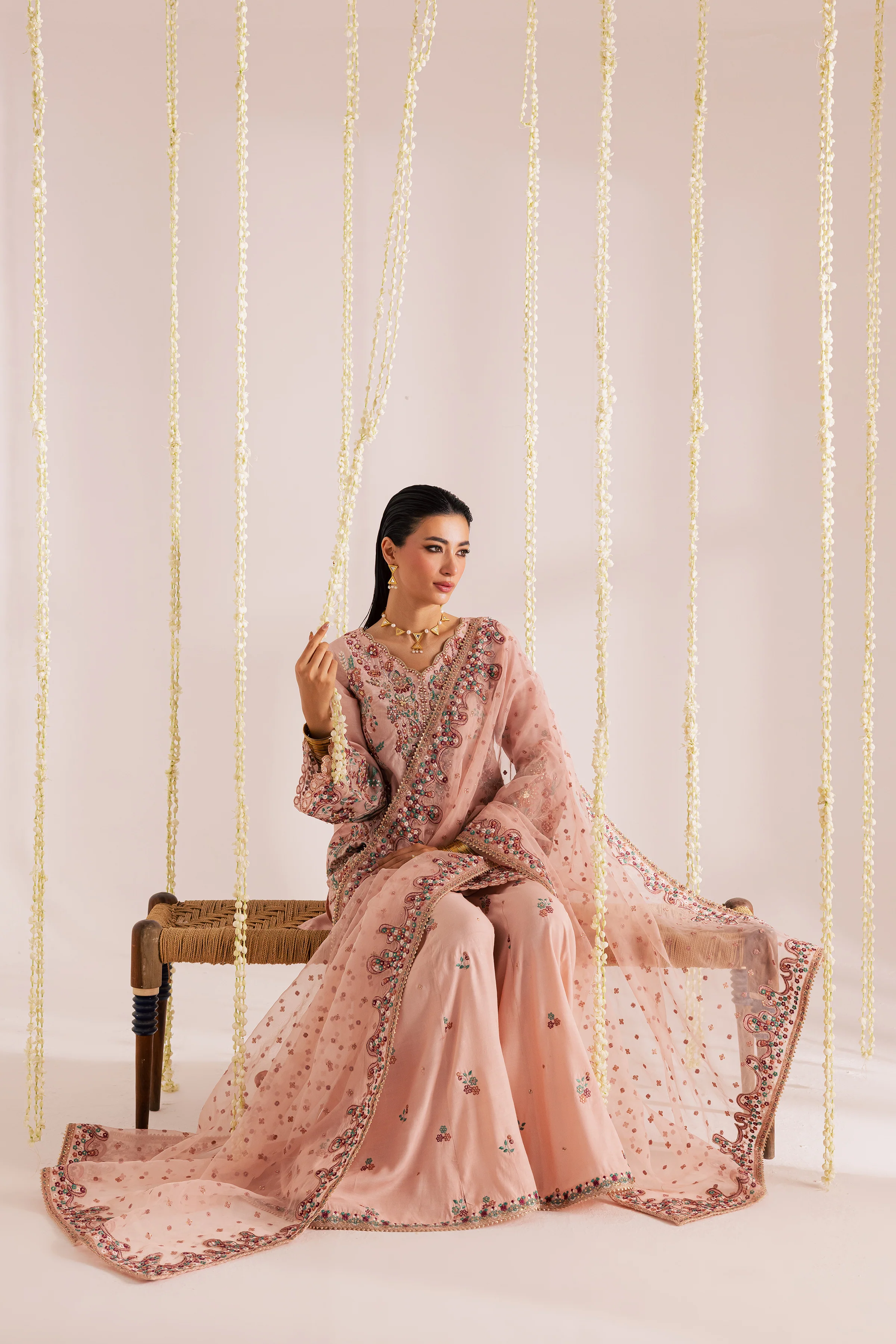 Khushboo 3Pc - Festive Luxe Pret - Image 5