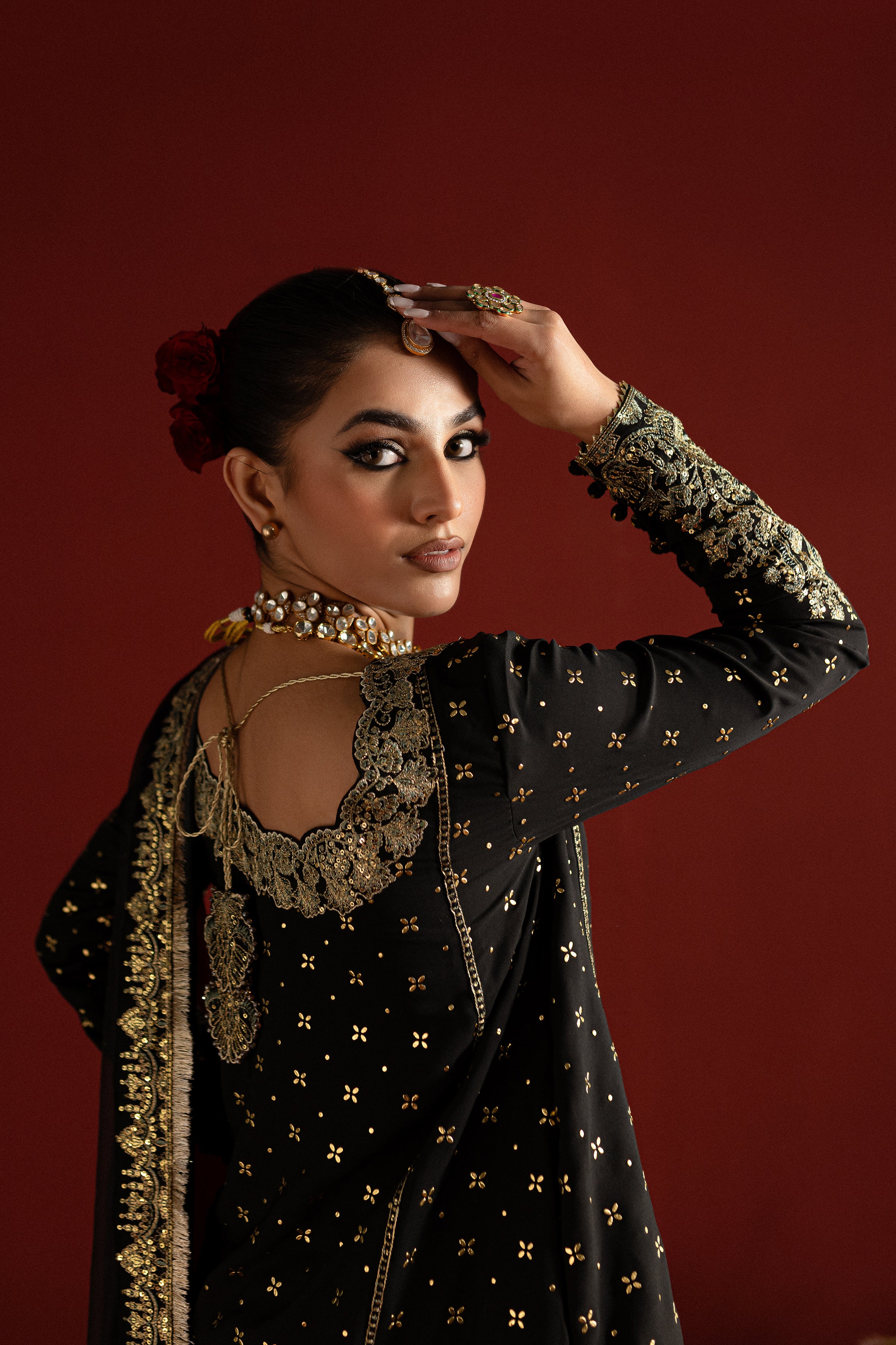 Kiran 3Pc - Embroidered Georgette Luxe Pret - Image 8