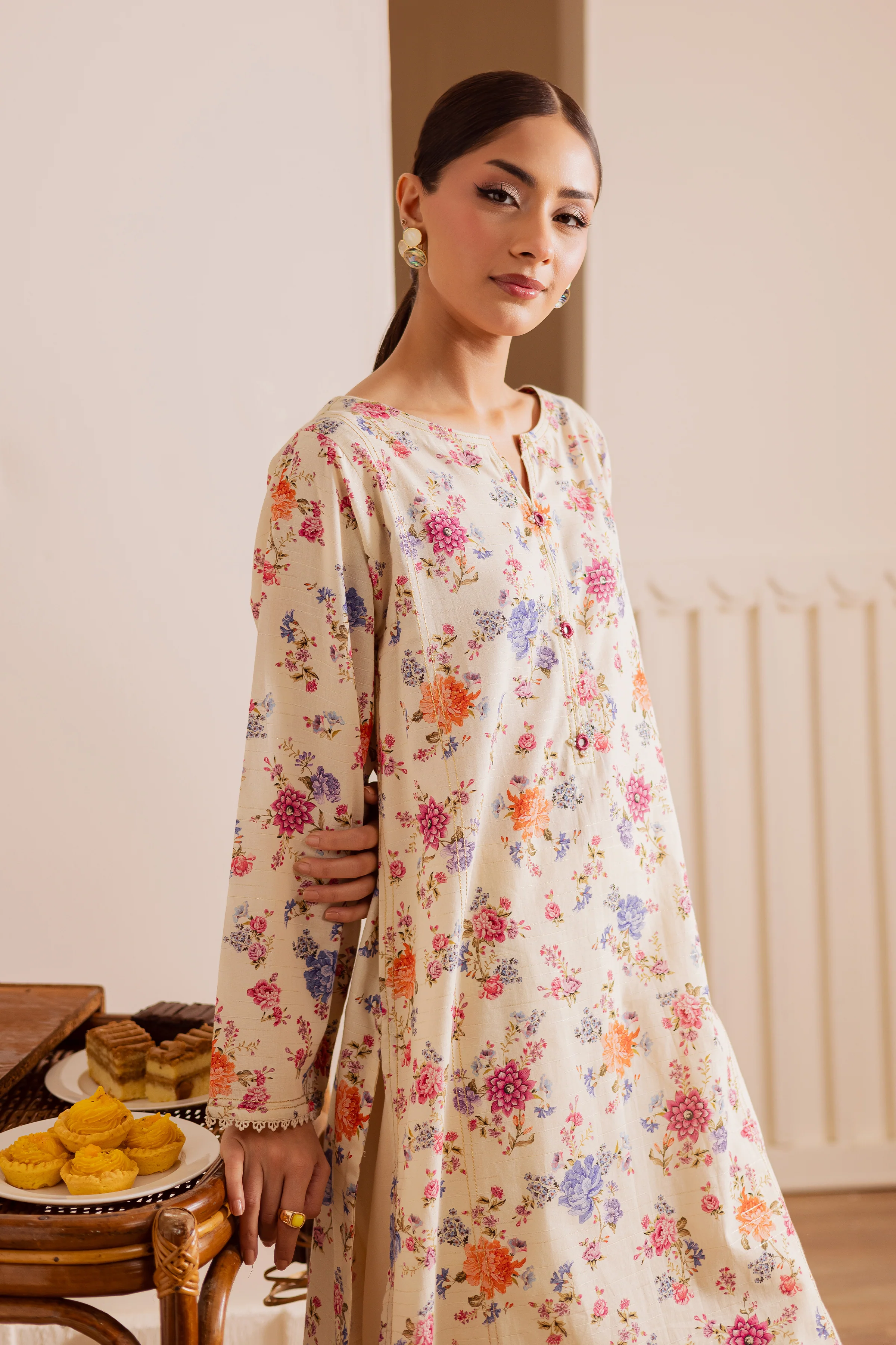 Kora 2Pc - Printed Casual Pret - Image 2