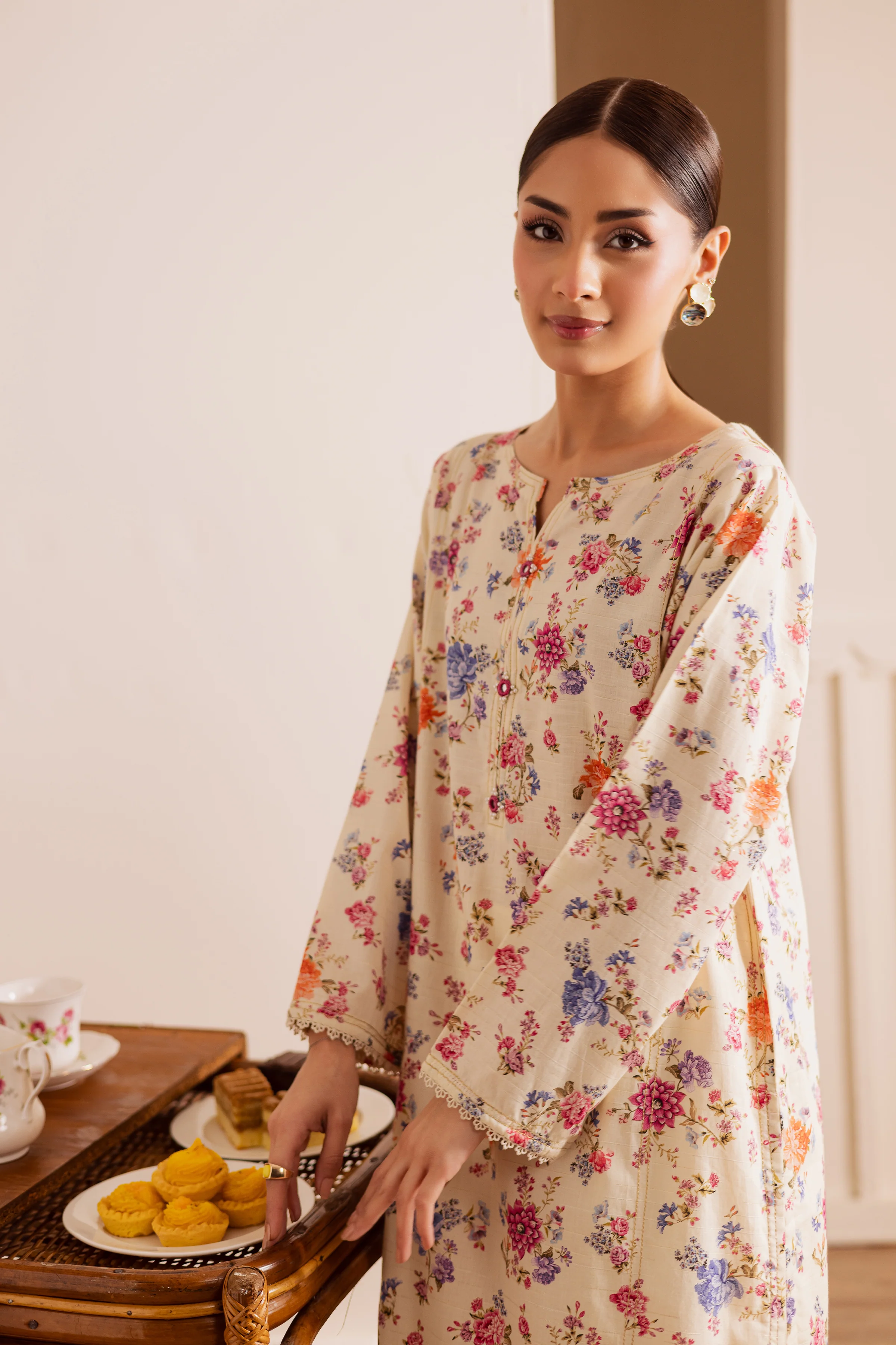 Kora 2Pc - Printed Casual Pret - Image 3