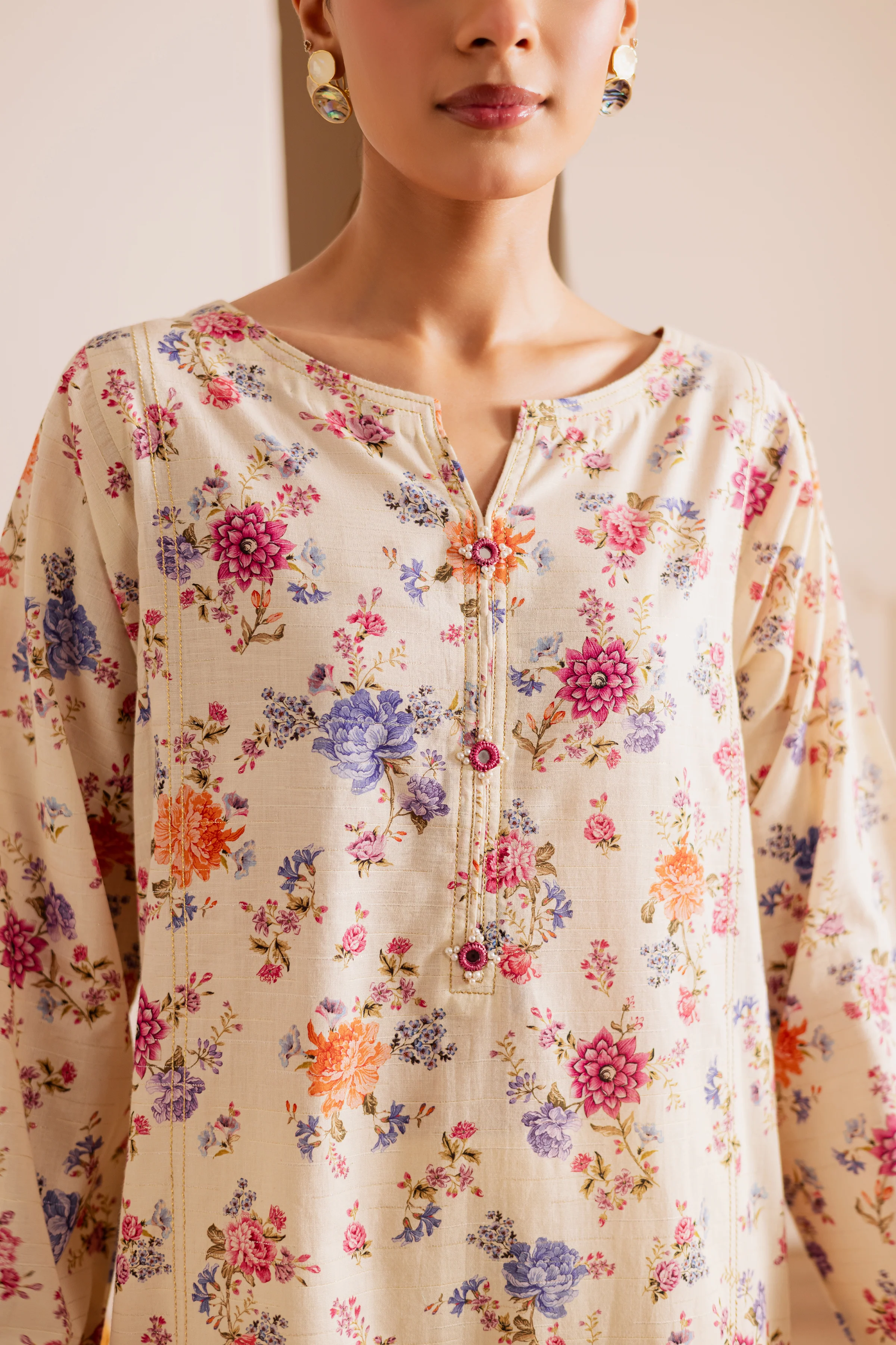 Kora 2Pc - Printed Casual Pret - Image 8