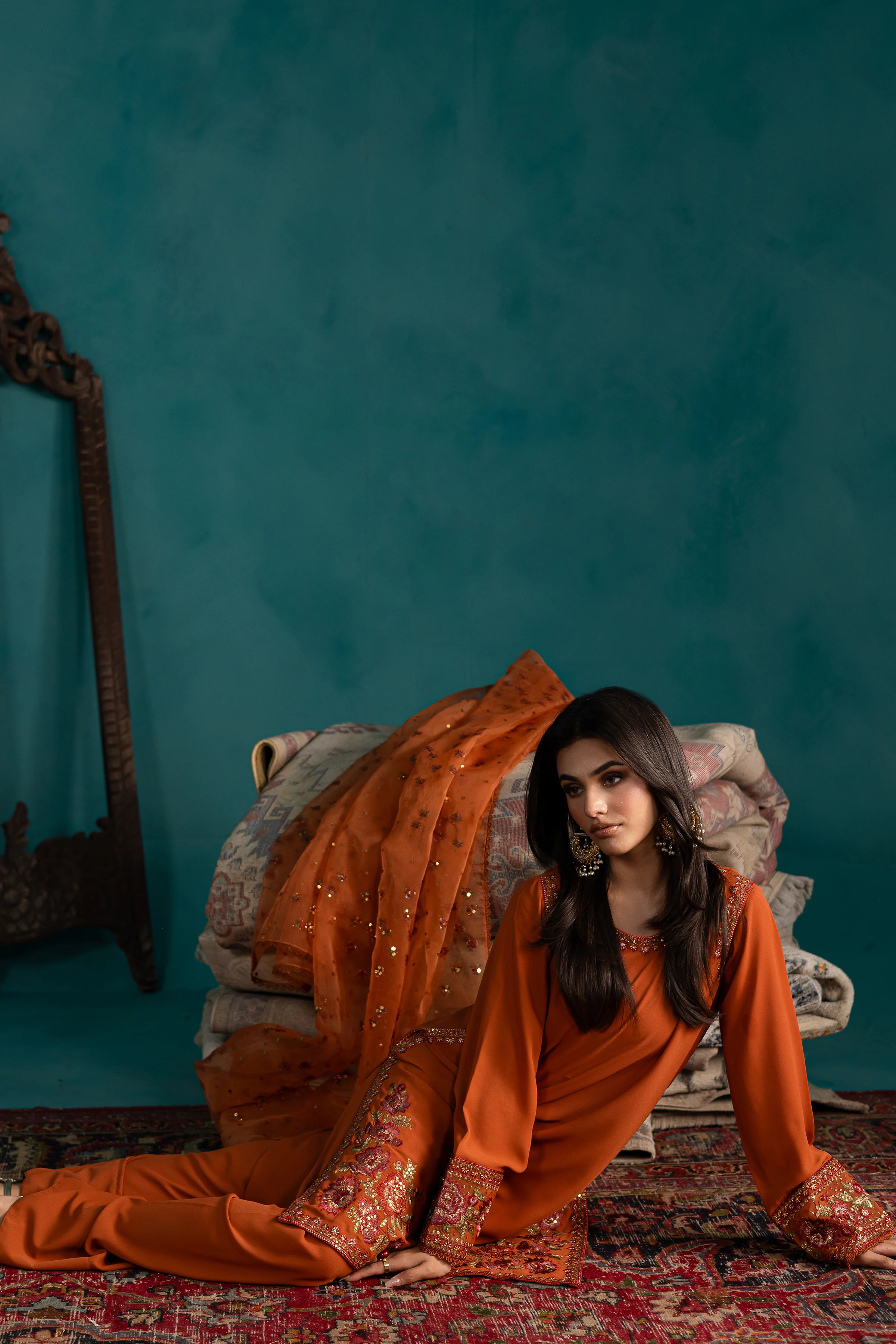 Kumsel 3Pc - Georgette Luxe Pret - Image 4