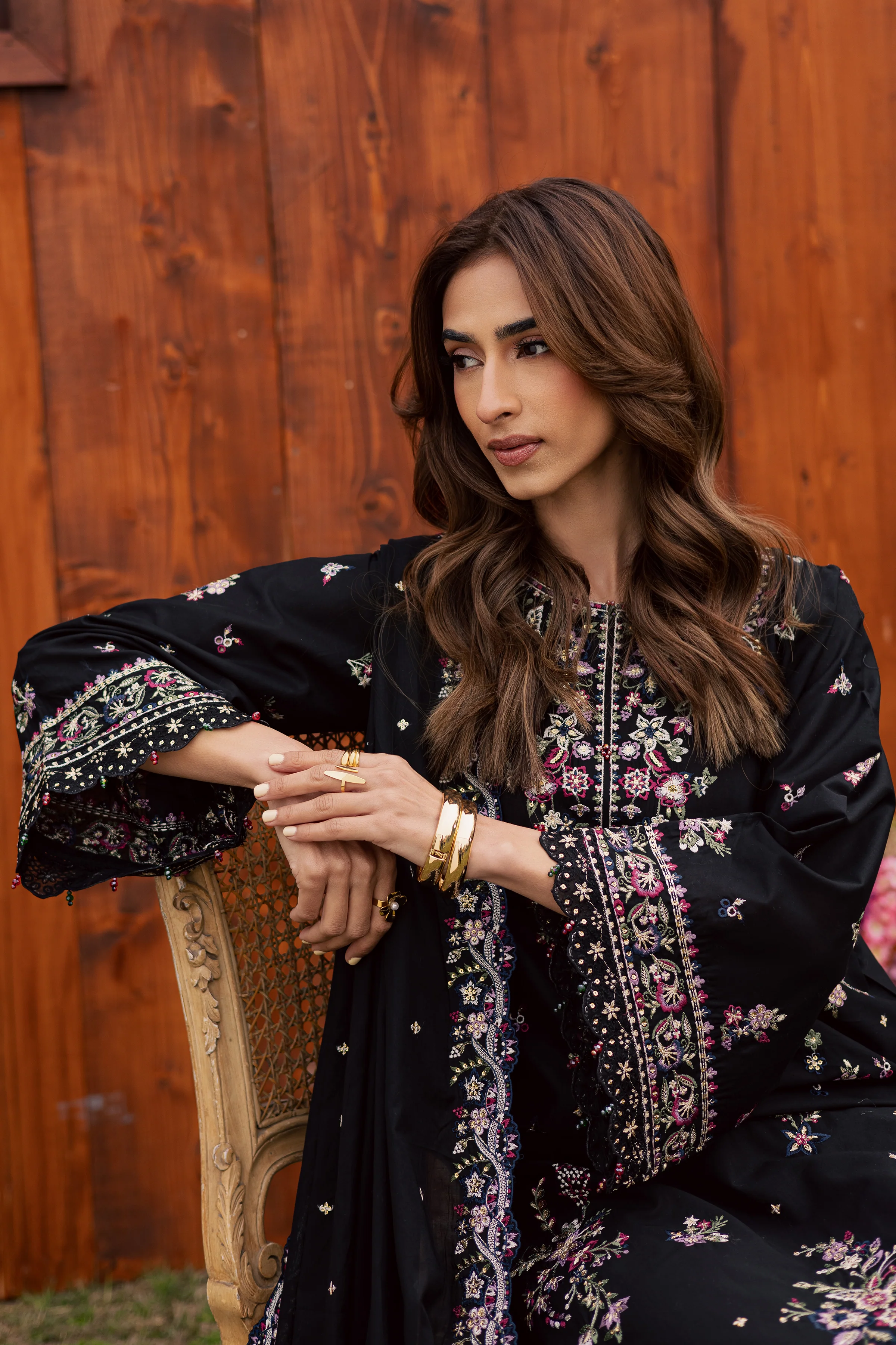 Kynd 3Pc - Festive Embroidered Lawn - Image 3