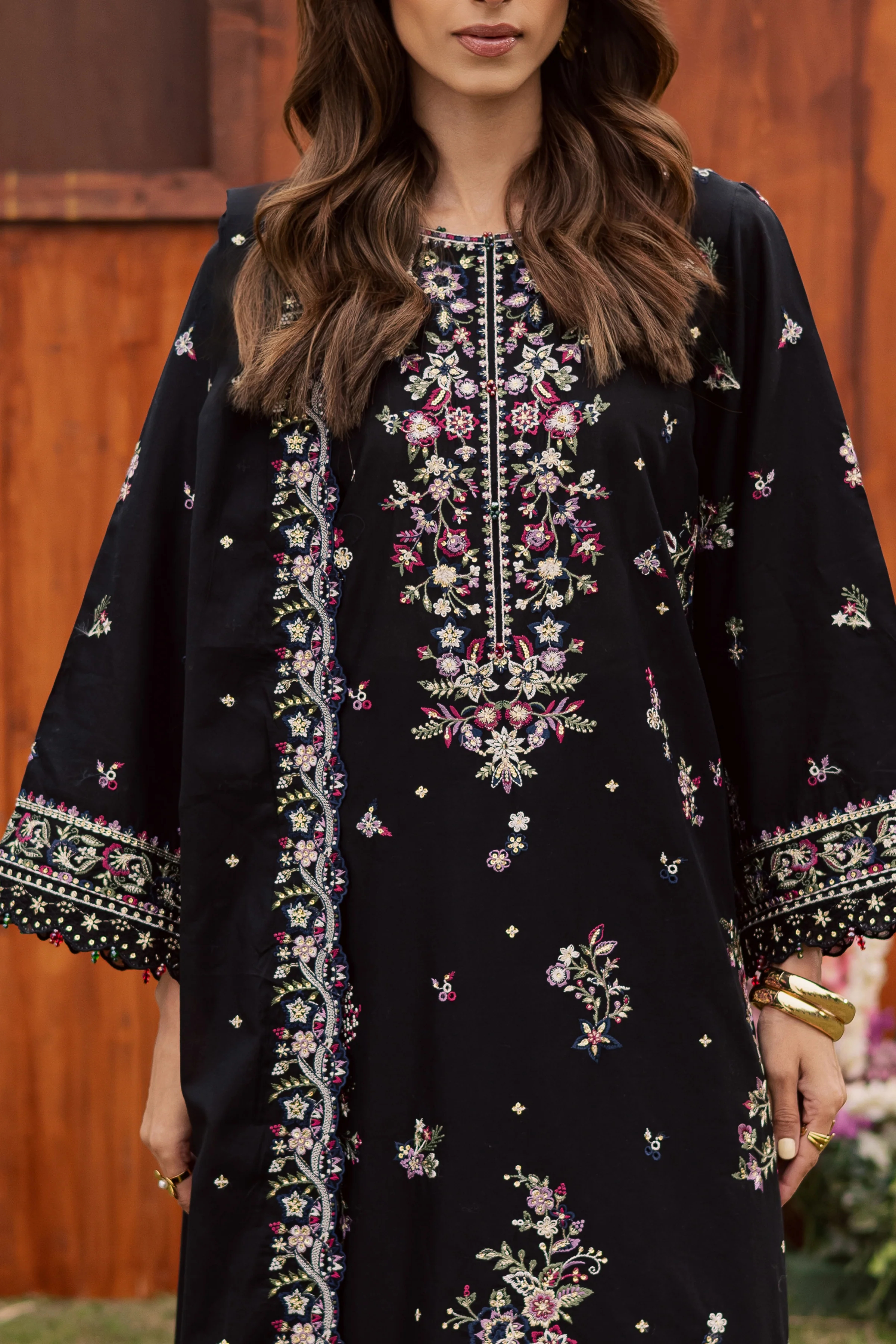 Kynd 3Pc - Festive Embroidered Lawn - Image 7
