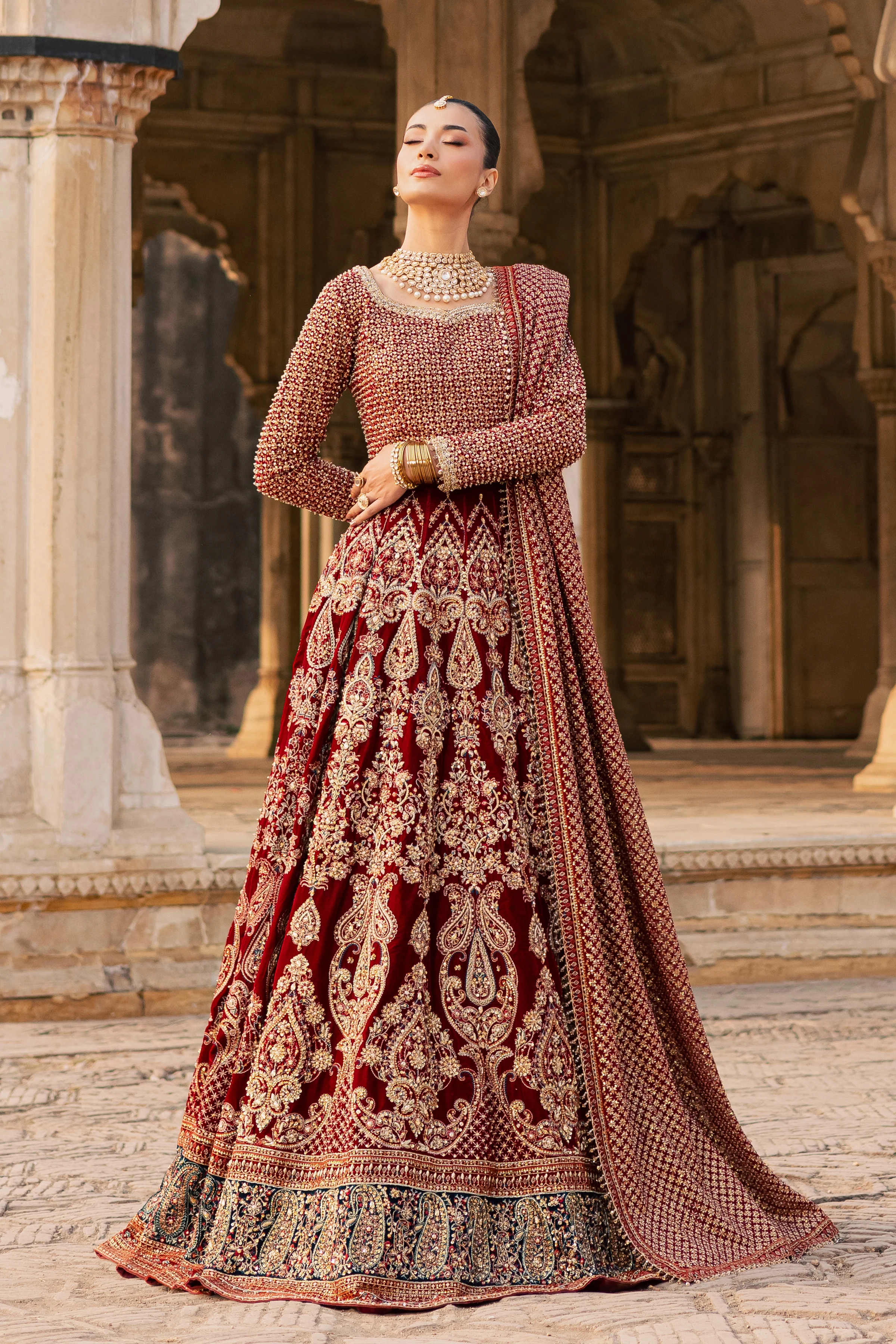 Laaj 3Pc - Bridal Dress - Image 13