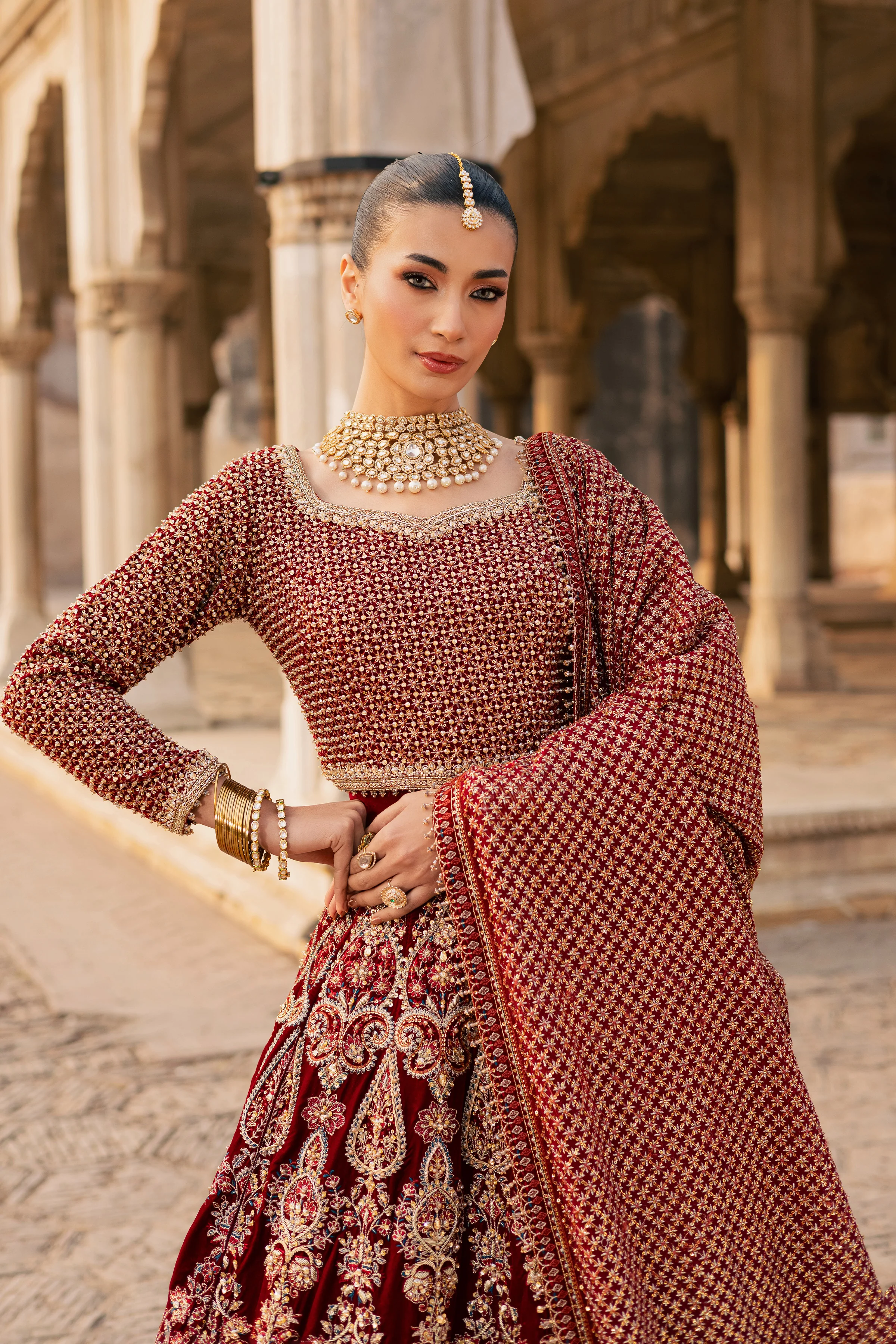 Laaj 3Pc - Bridal Dress - Image 2