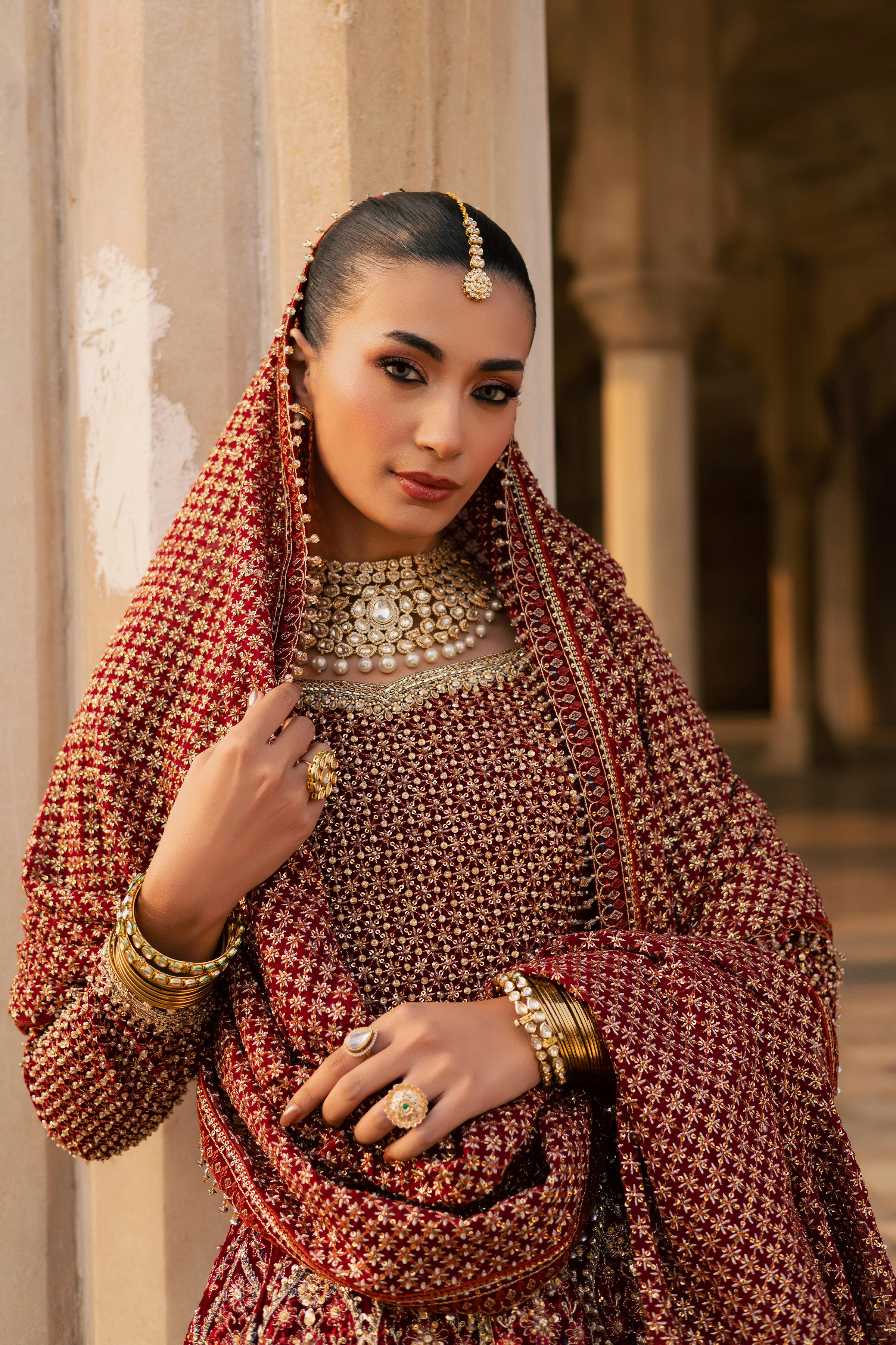 Laaj 3Pc - Bridal Dress - Image 3