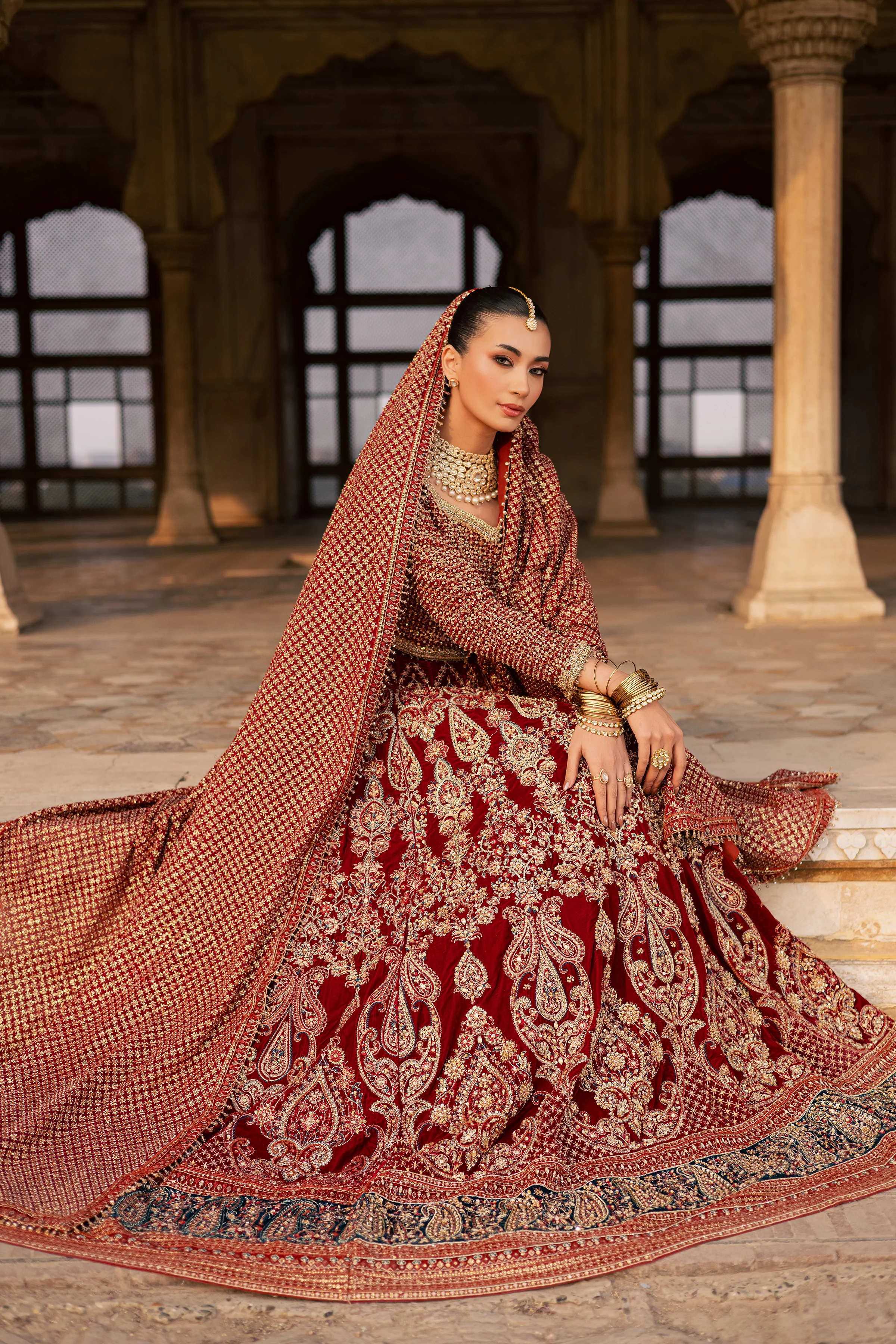 Laaj 3Pc - Bridal Dress - Image 4