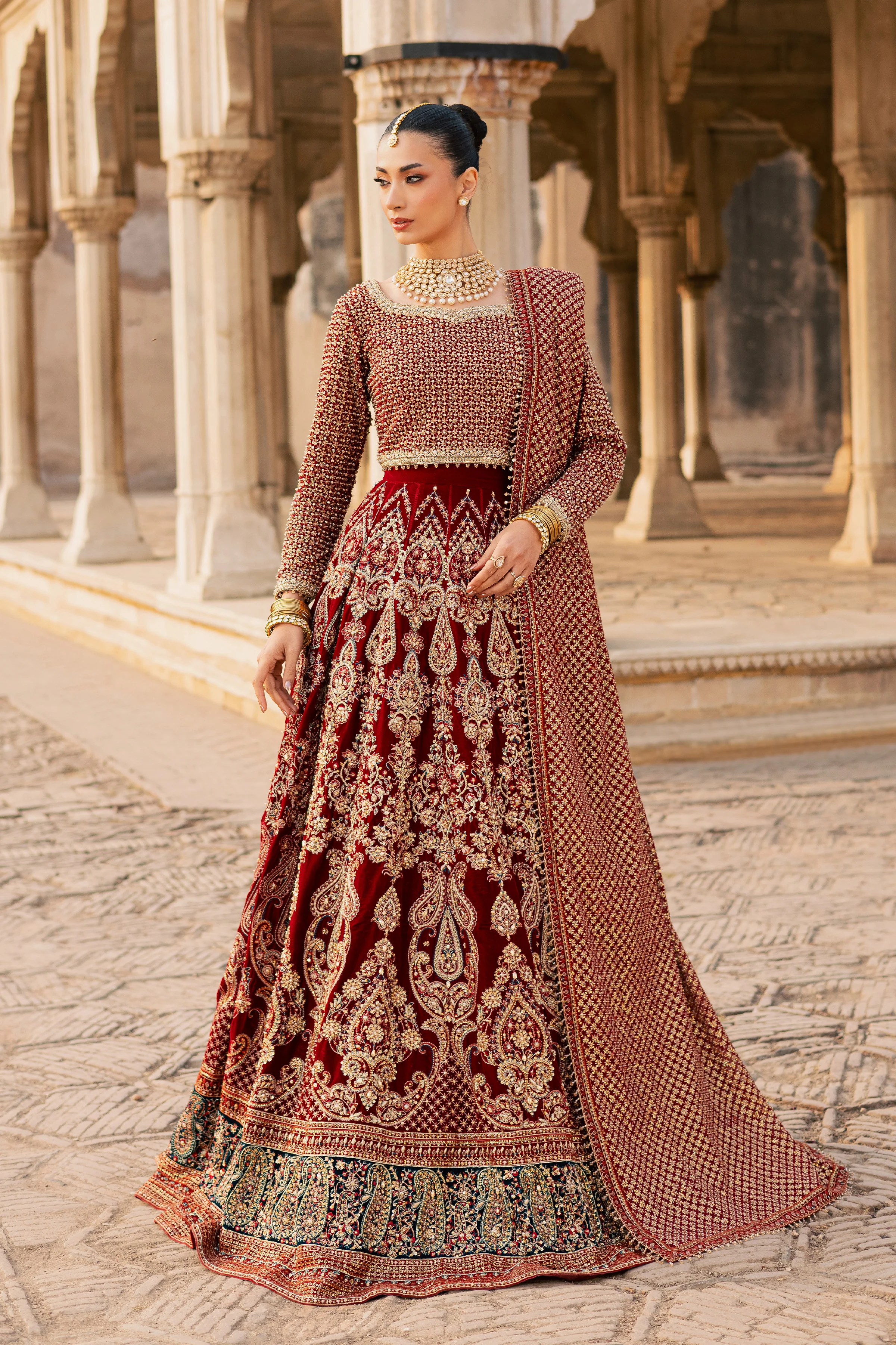 Laaj 3Pc - Bridal Dress - Image 8