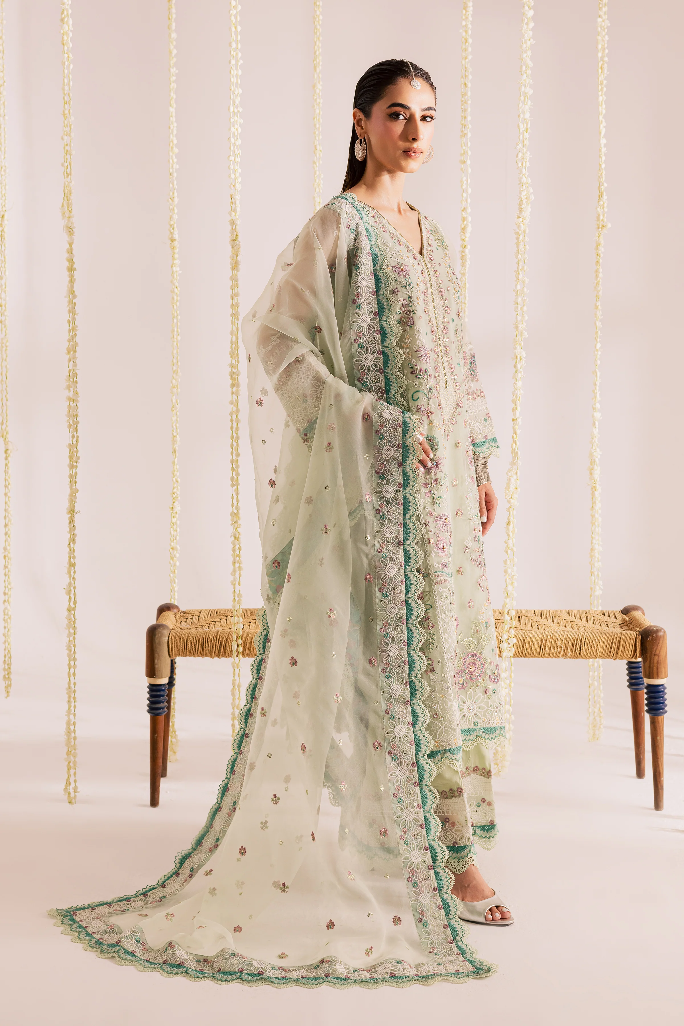 Labeeba 3Pc - Festive Luxe Pret - Image 5