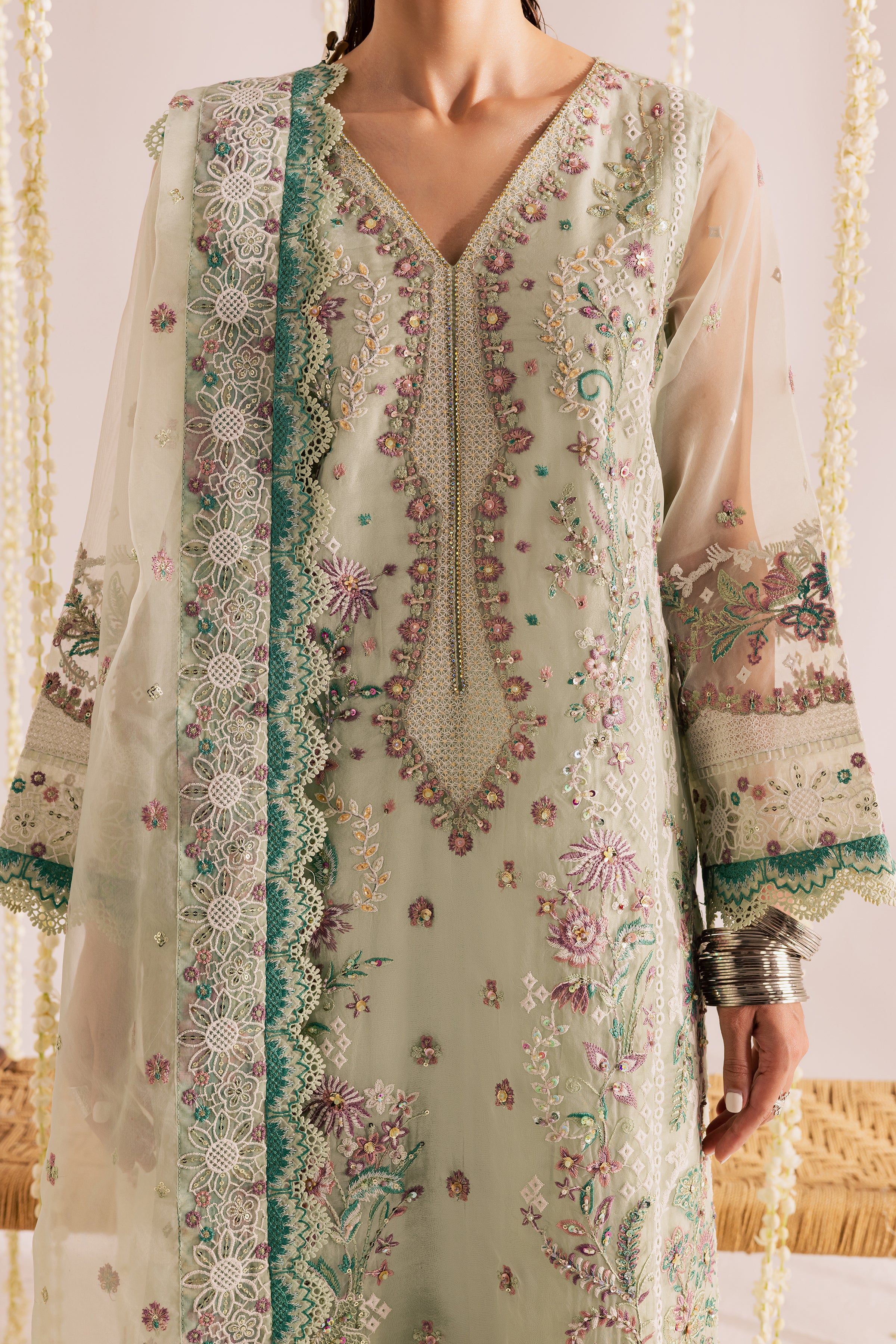 Labeeba 3Pc - Festive Luxe Pret - Image 8