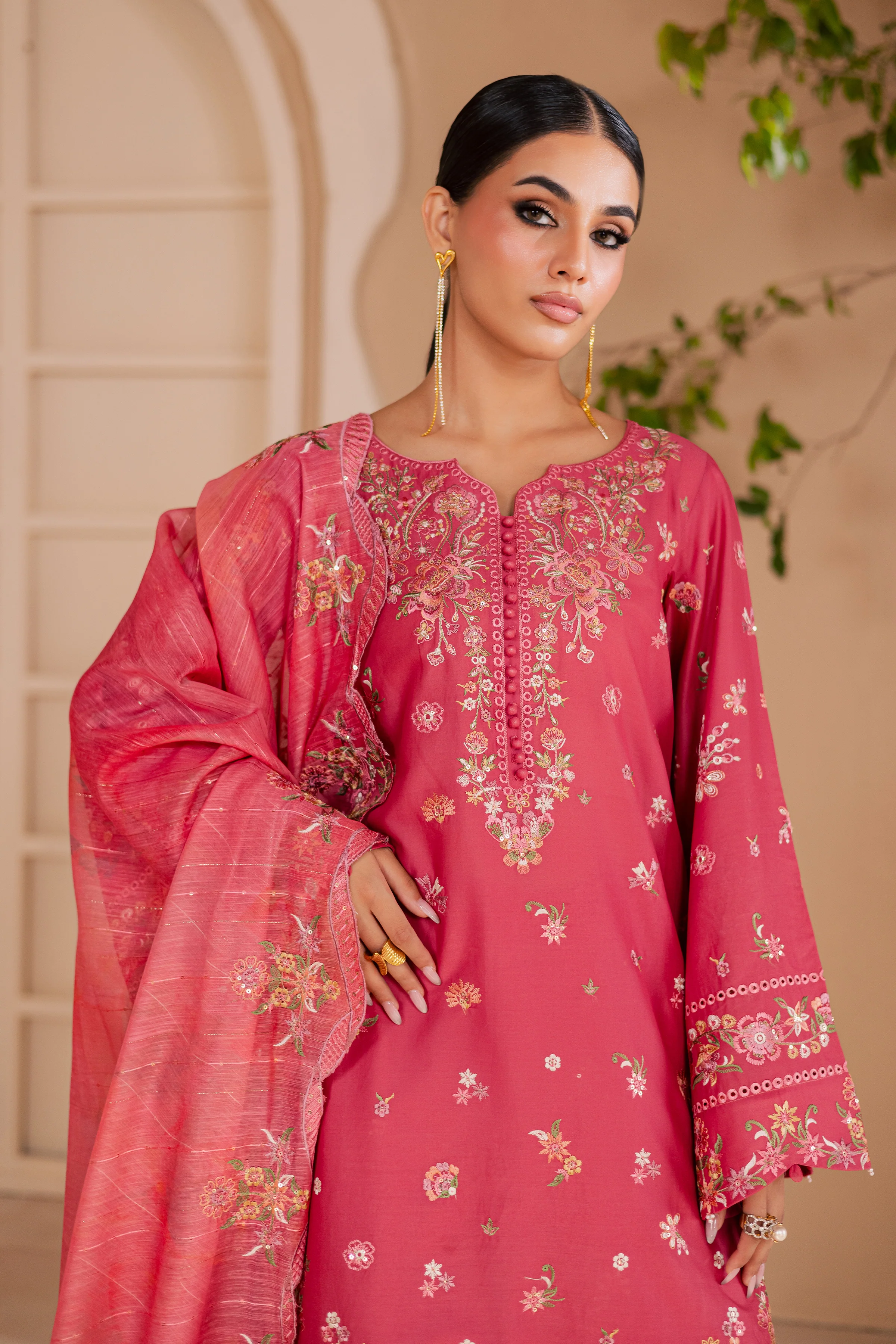Laleen 3Pc - Embroidered Lawn Dress - Image 2