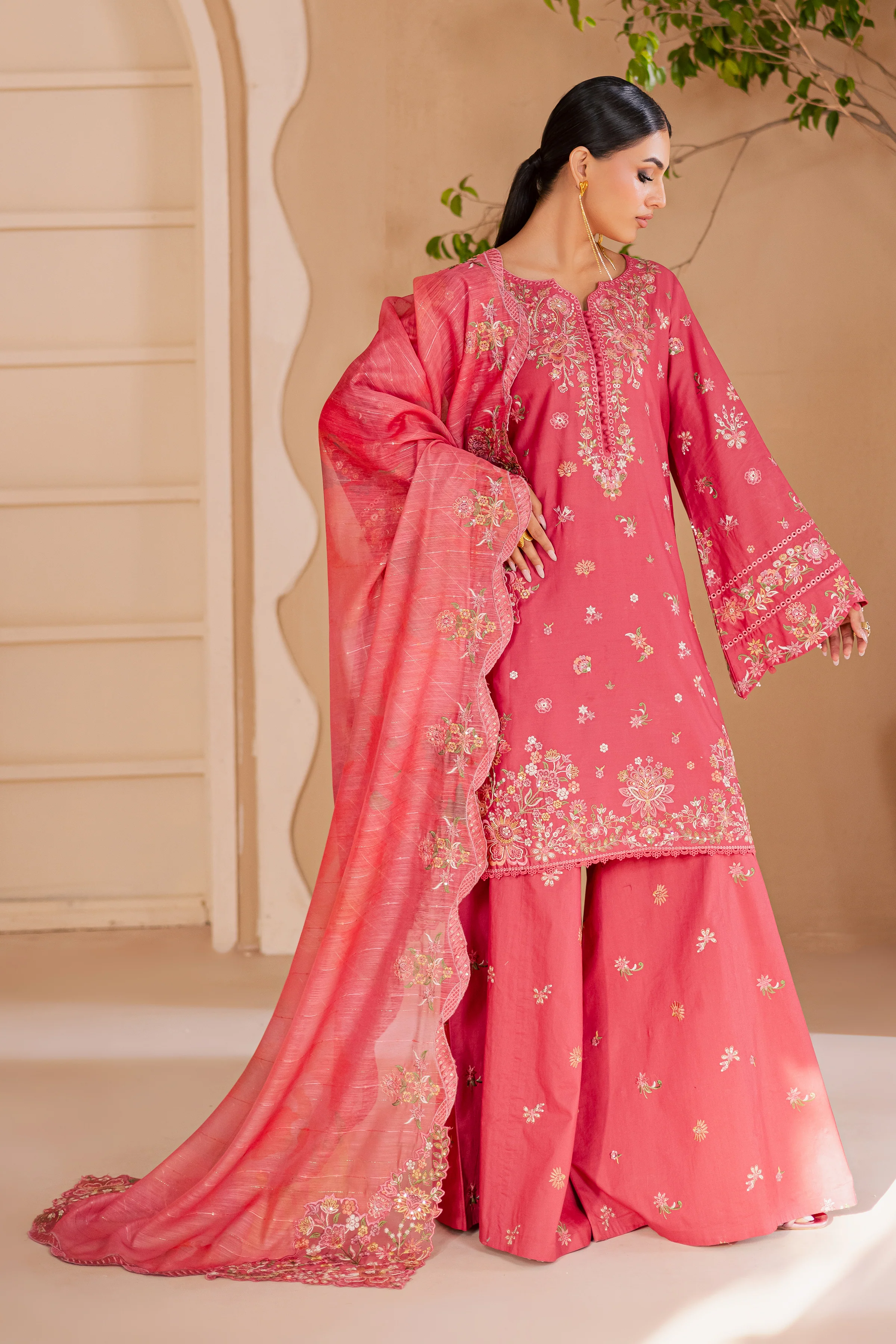 Laleen 3Pc - Embroidered Lawn Dress - Image 4