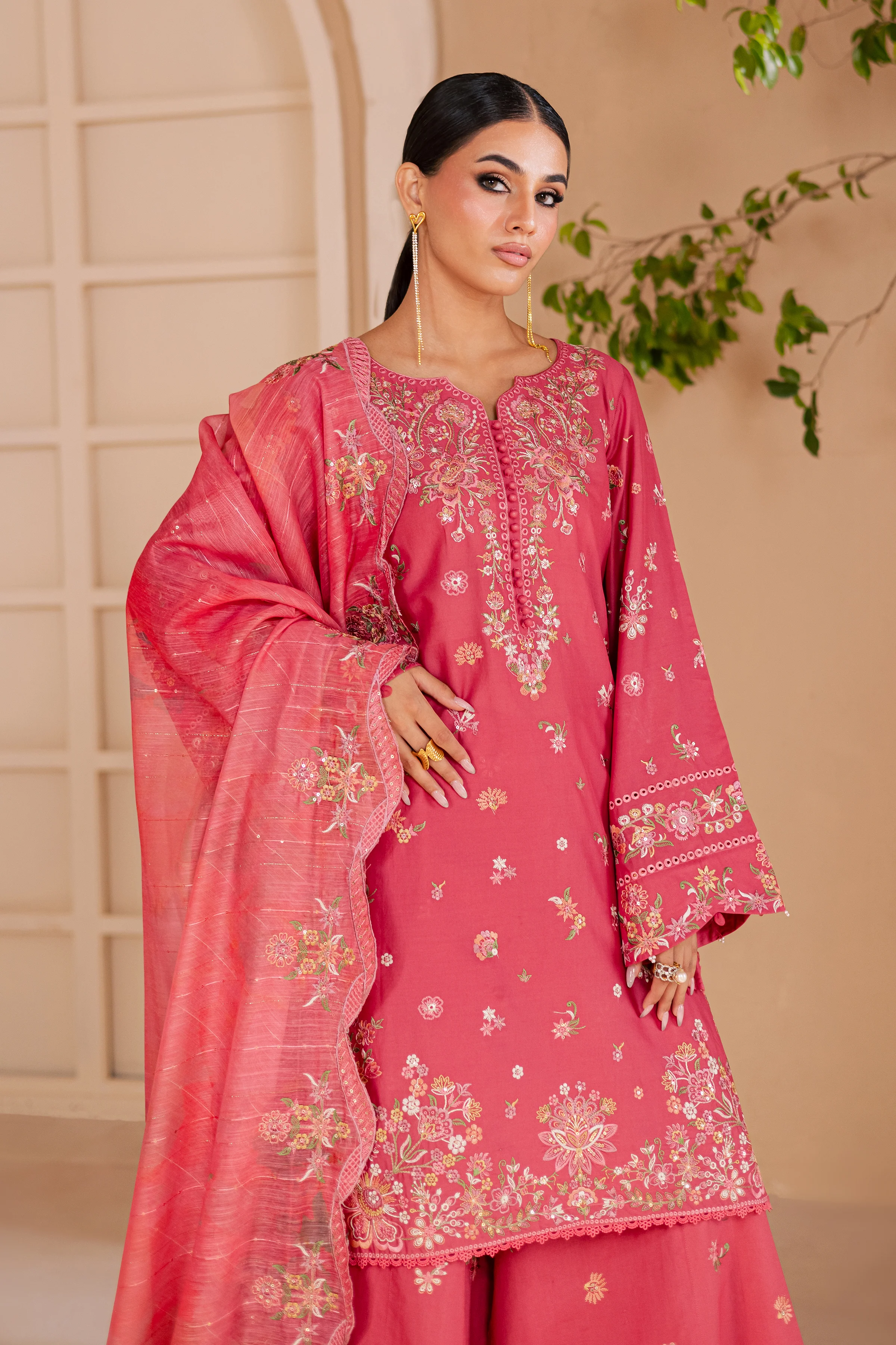 Laleen 3Pc - Embroidered Lawn Dress - Image 5