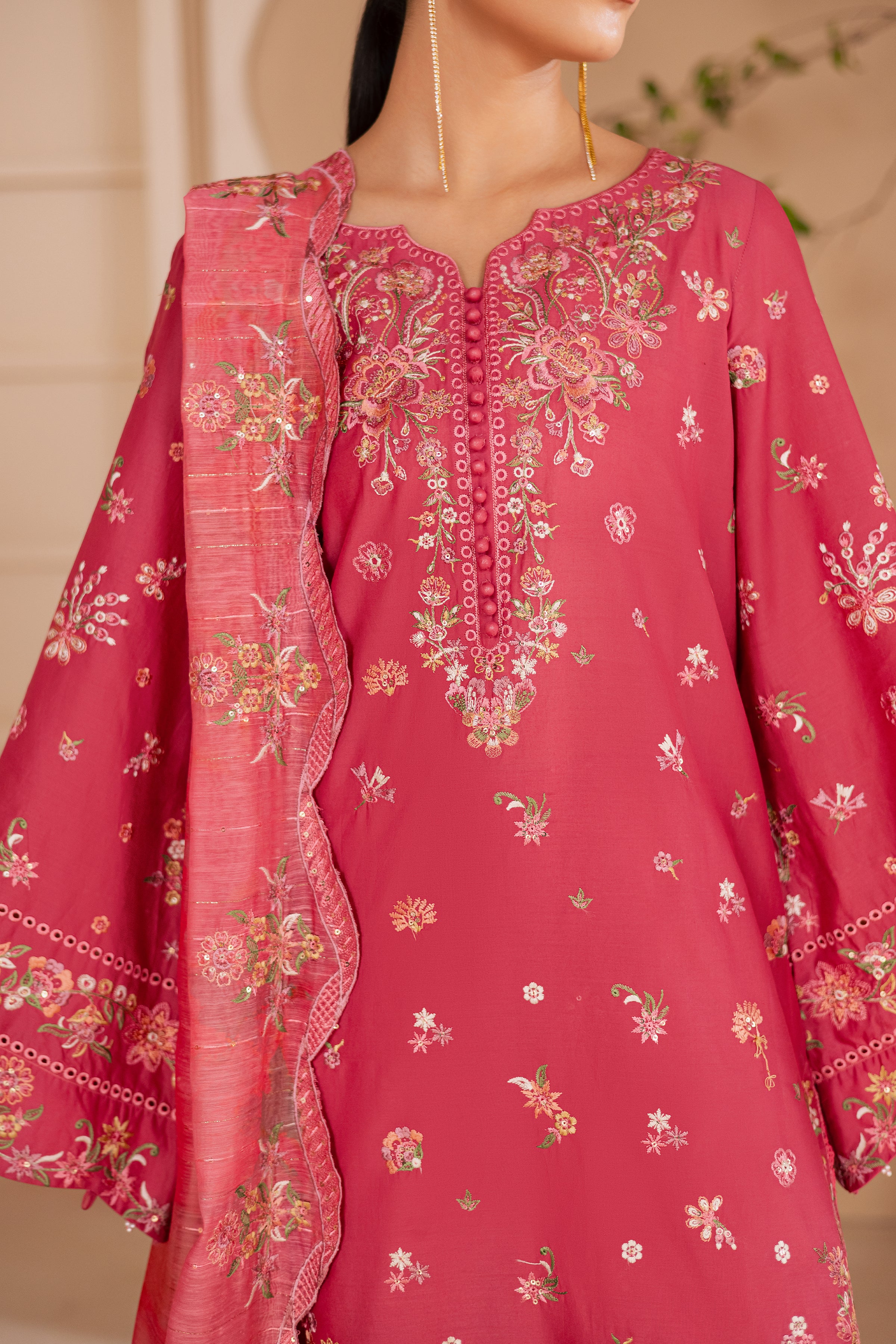 Laleen 3Pc - Embroidered Lawn Dress - Image 7