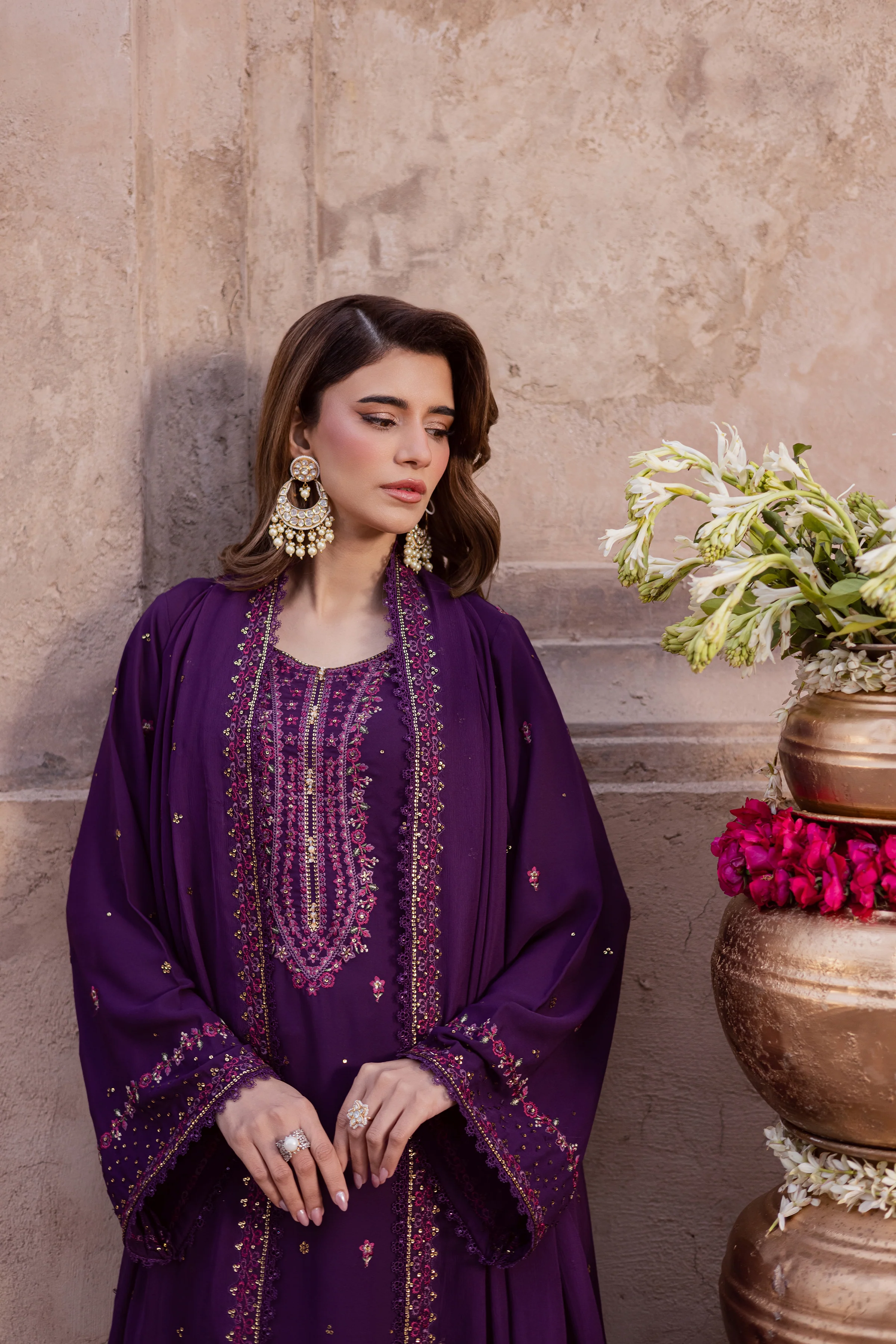 Leaam 3Pc - Festive Luxe Pret - Image 2