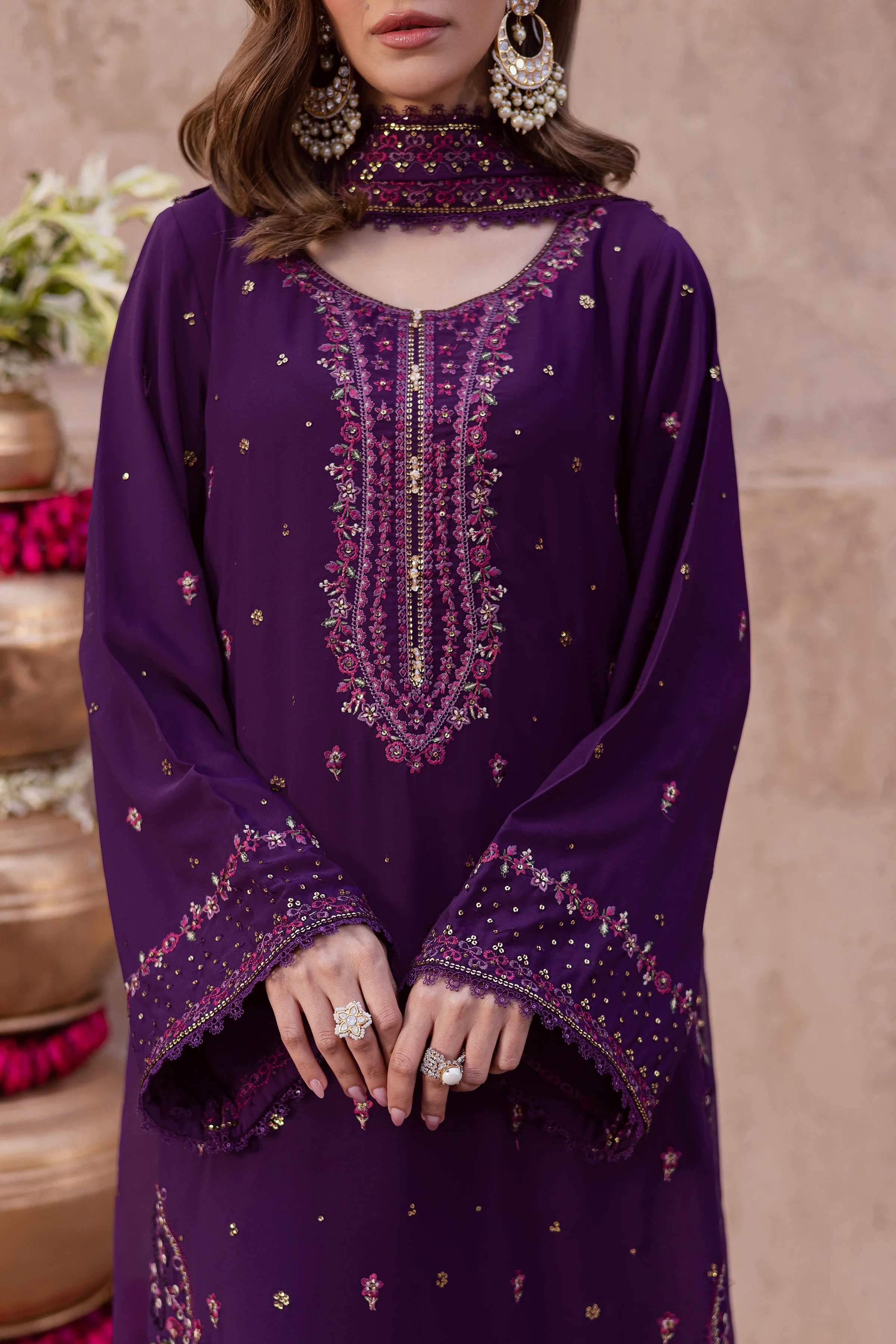 Leaam 3Pc - Festive Luxe Pret - Image 6