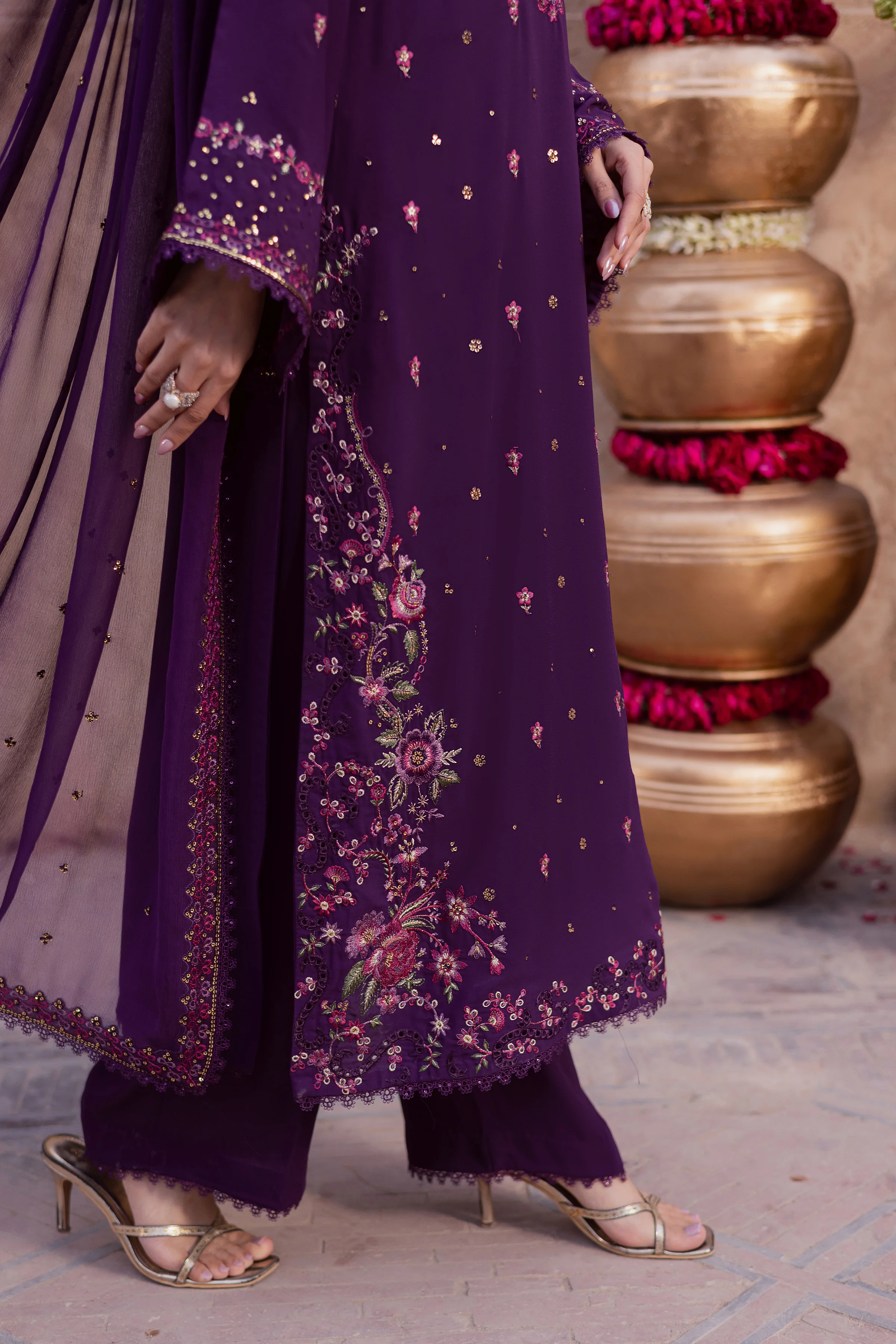 Leaam 3Pc - Festive Luxe Pret - Image 7
