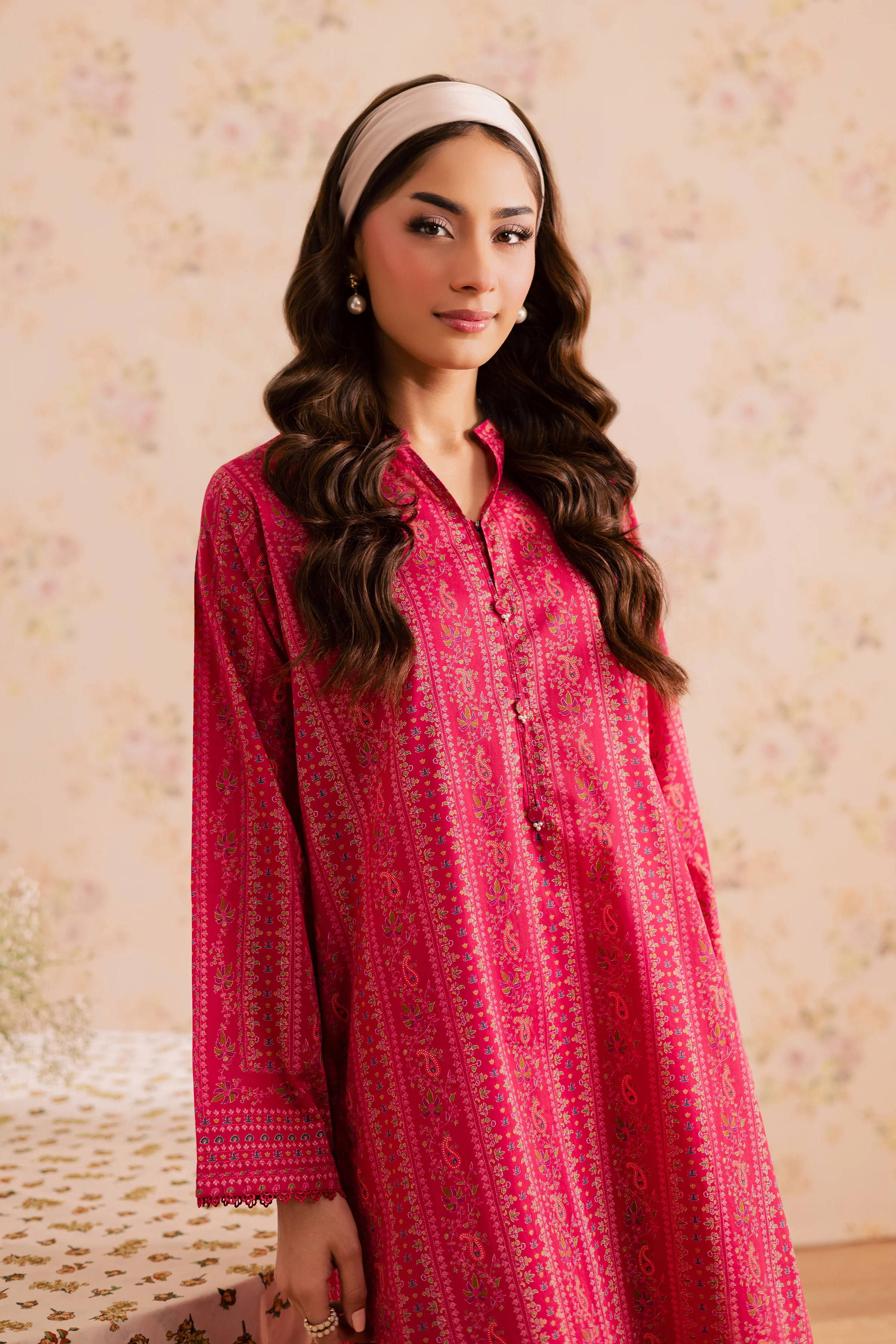 Leya 2Pc - Printed Lawn Dress - Image 2