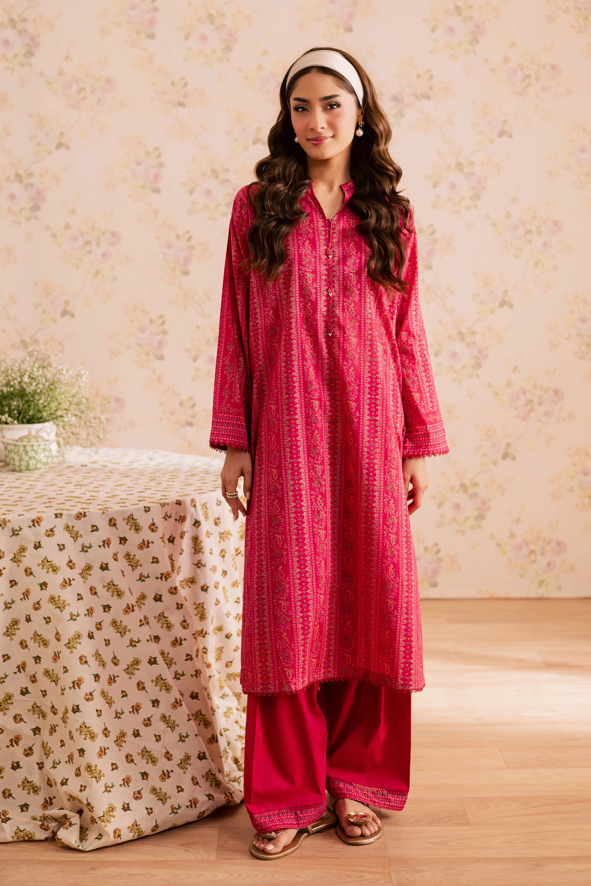 Leya 2Pc - Printed Lawn Dress - Image 5