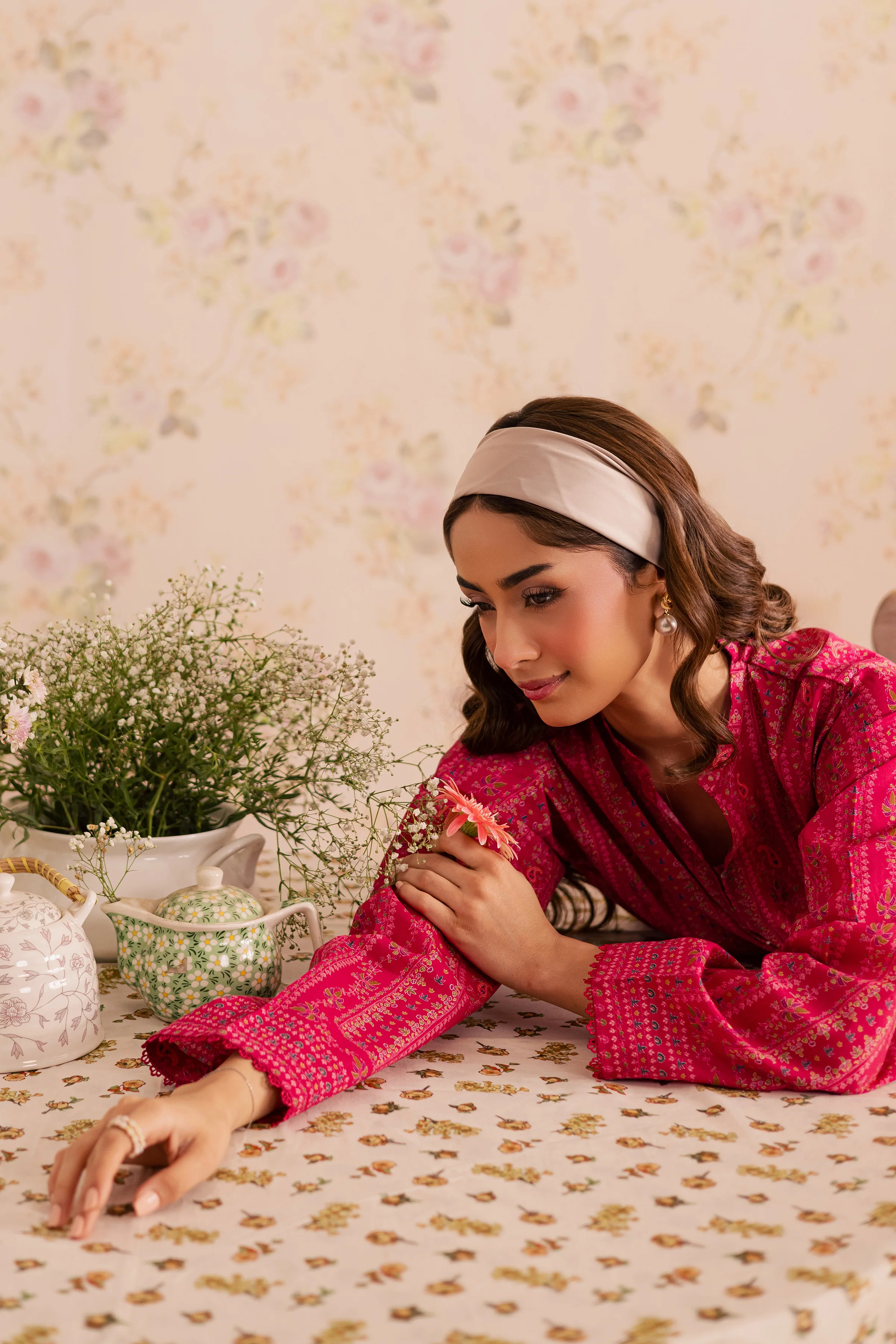Leya 2Pc - Printed Lawn Dress - Image 7