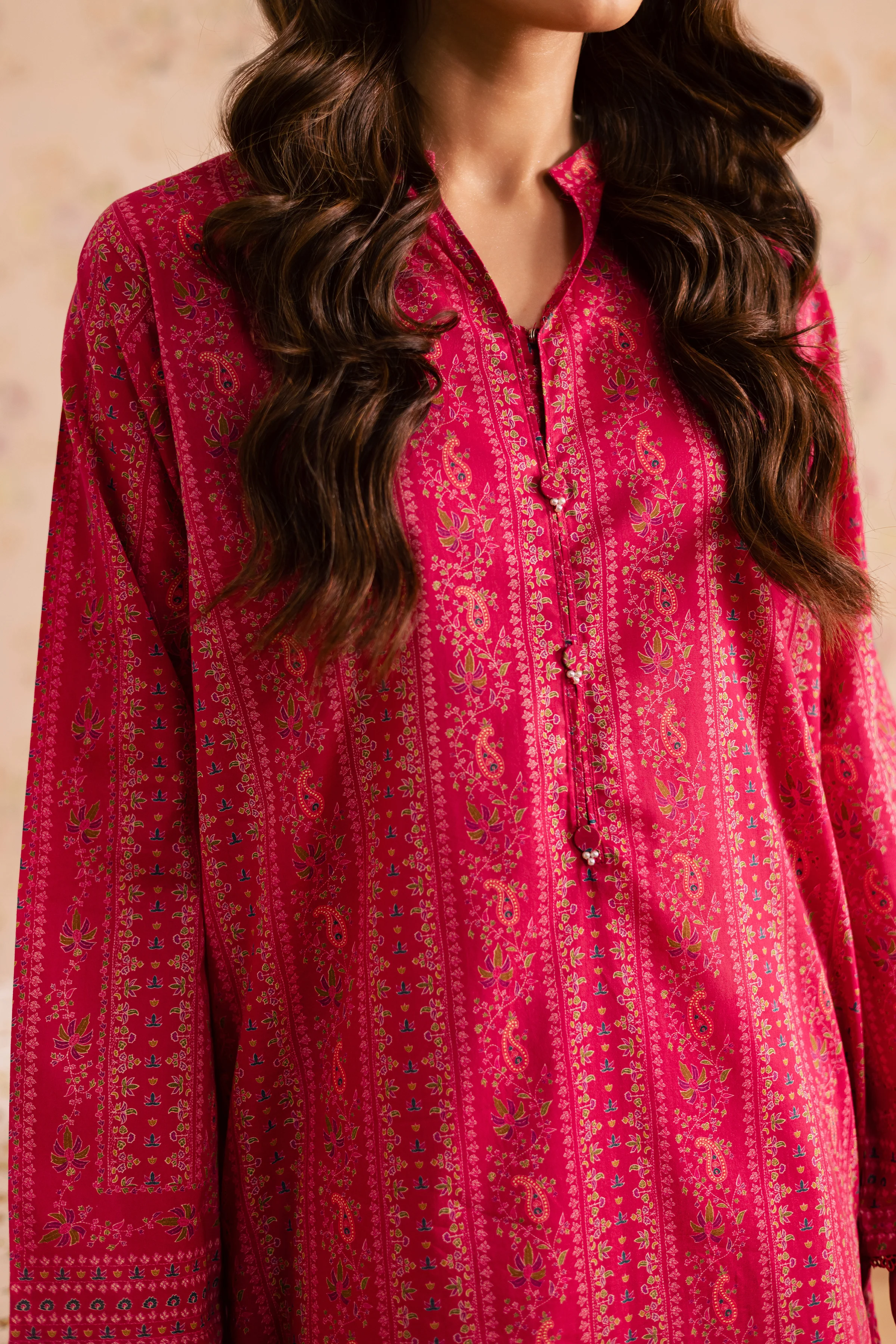 Leya 2Pc - Printed Lawn Dress - Image 8