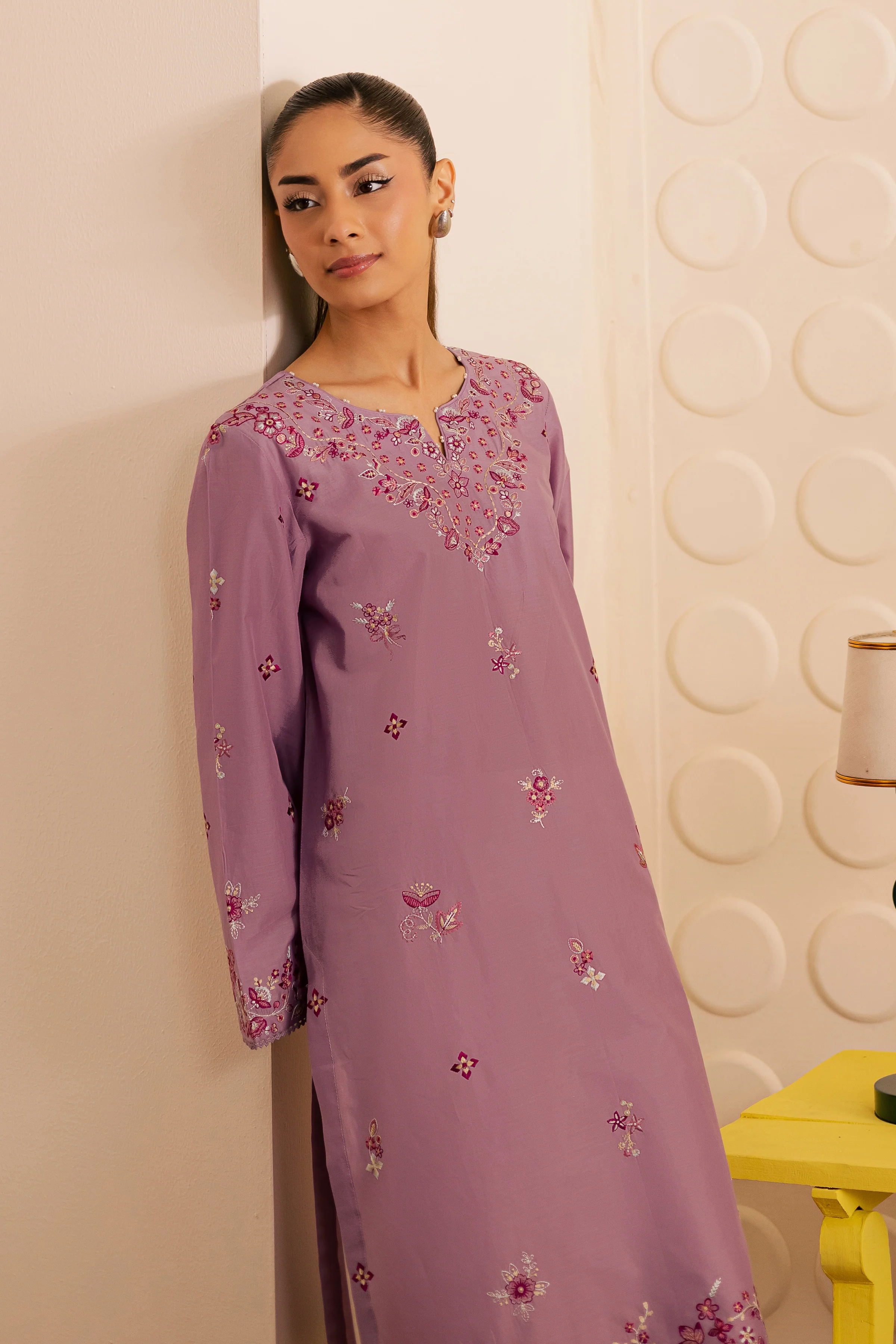 Lilac Dream 2Pc - Embroidered Lawn Pret - Image 5