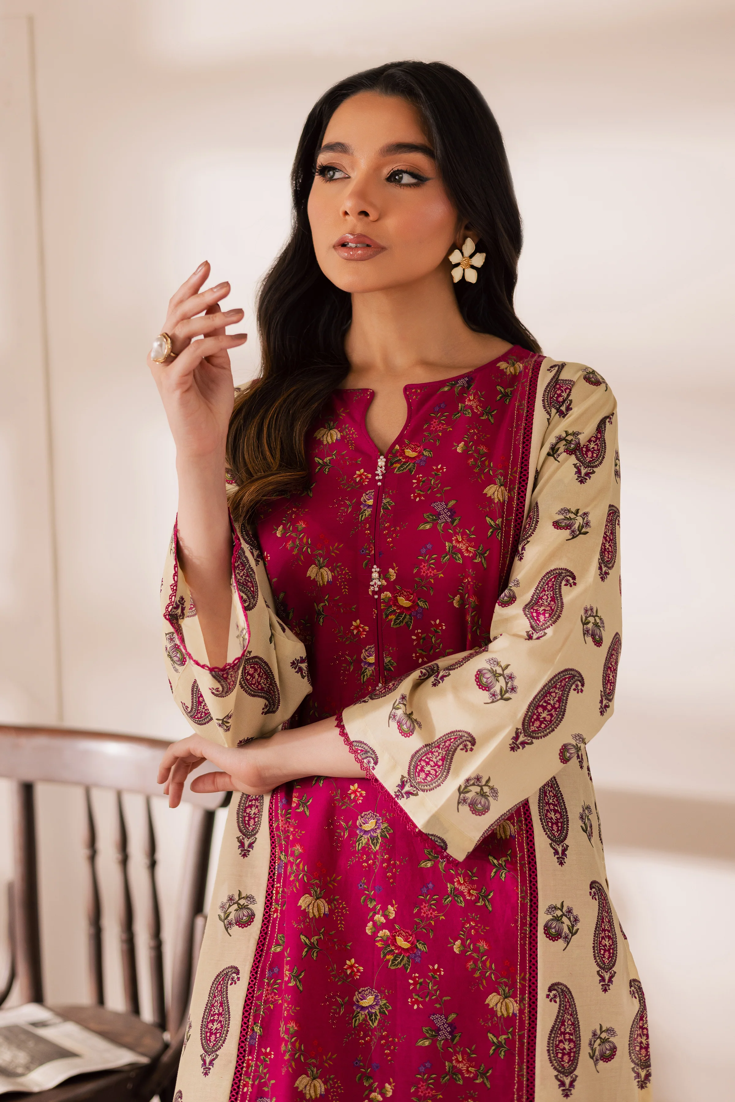 Lilith 2Pc - Printed Casual Pret - Image 2