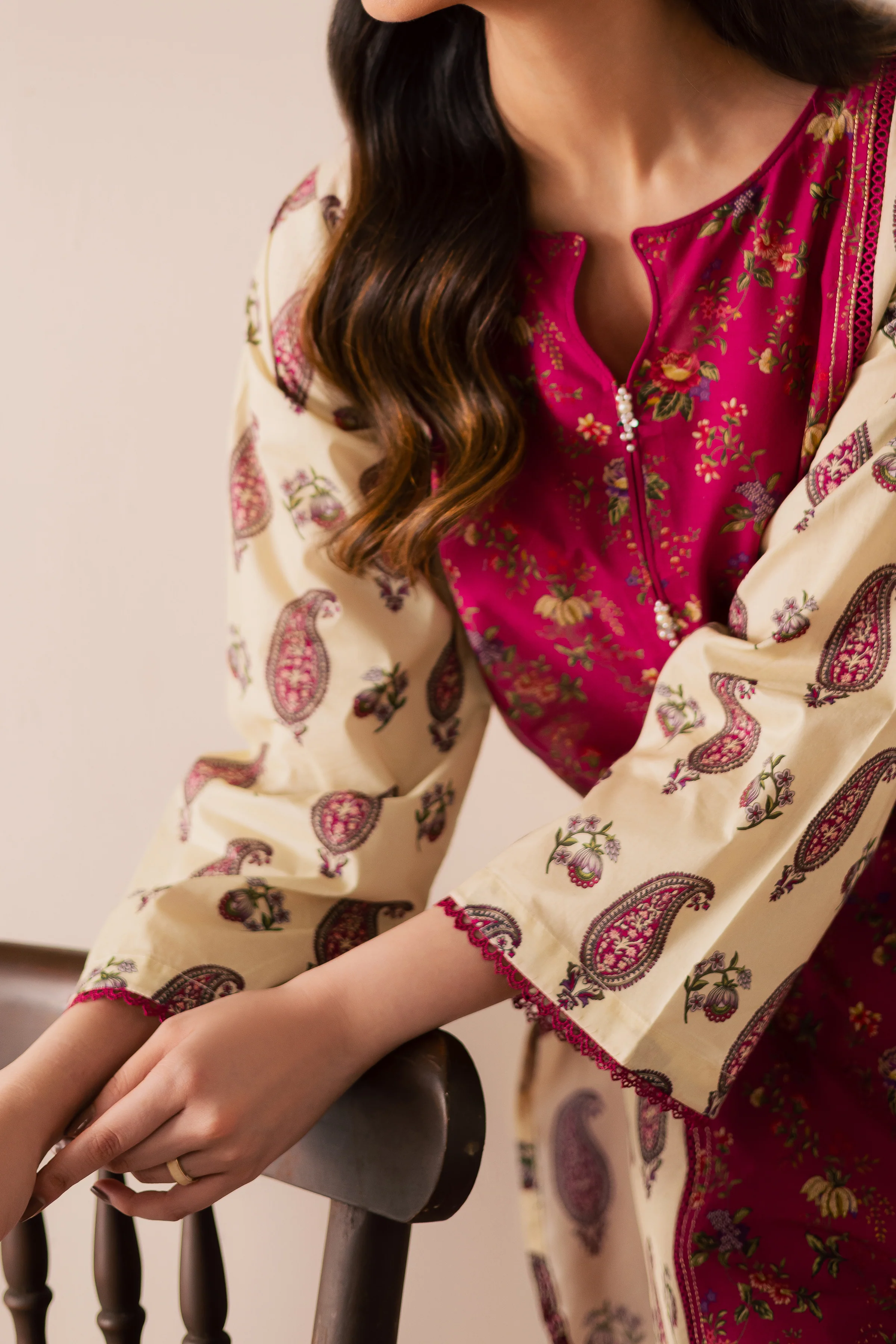 Lilith 2Pc - Printed Casual Pret - Image 8
