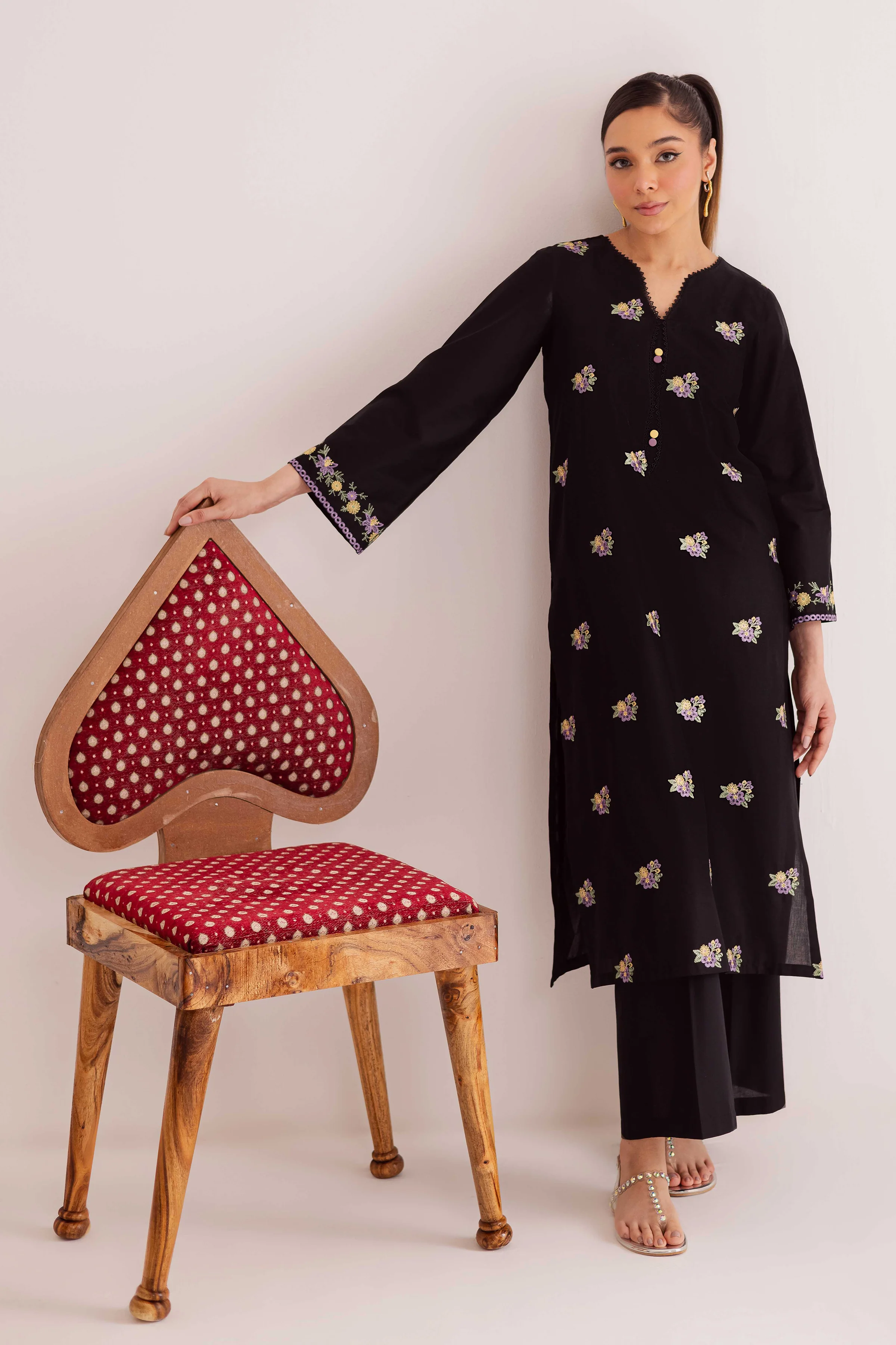 Liora 2Pc - Embroidered Casual Pret - Image 4