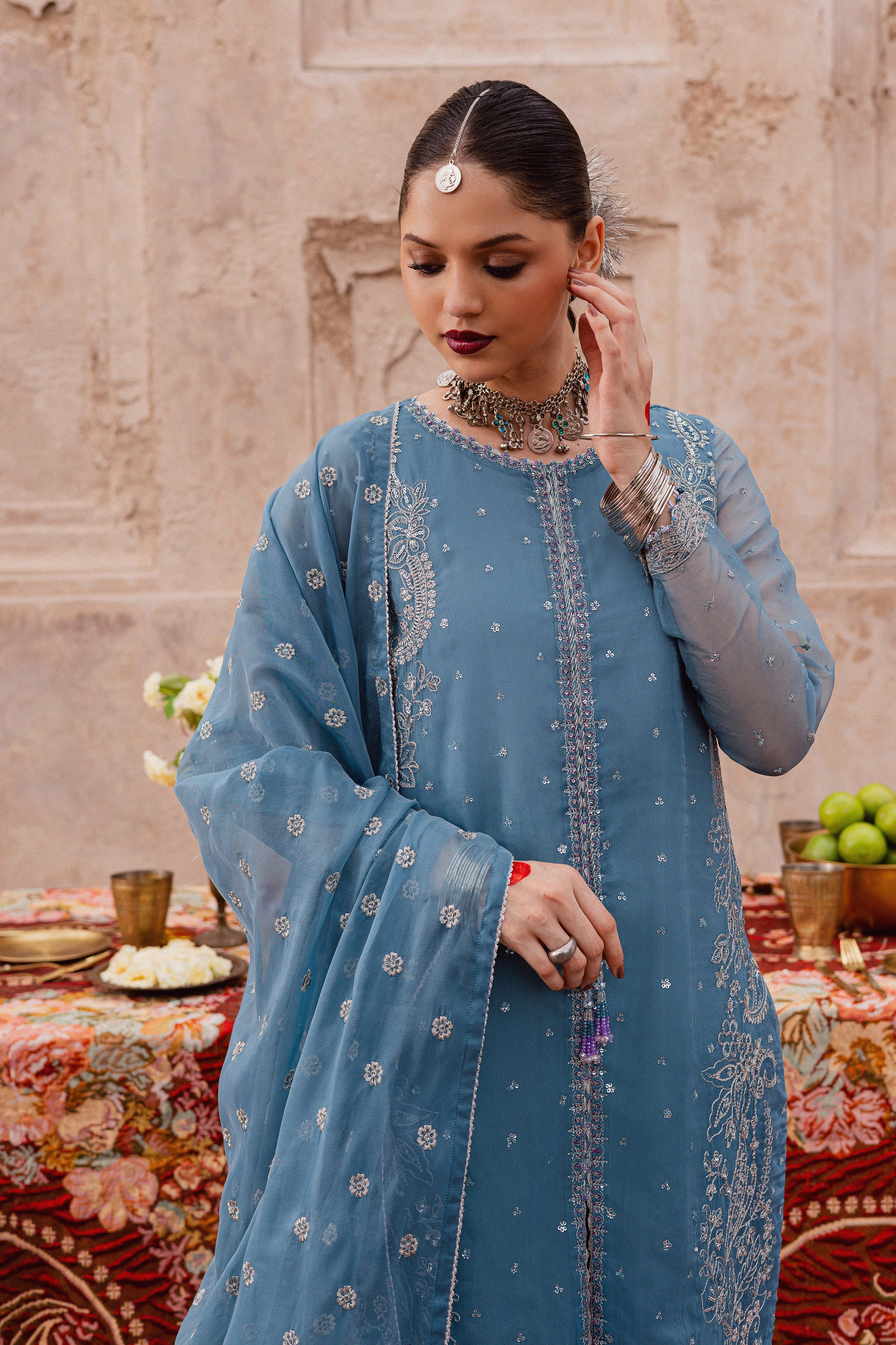 Liyana Lapis 3Pc - Festive Luxe Pret - Image 8