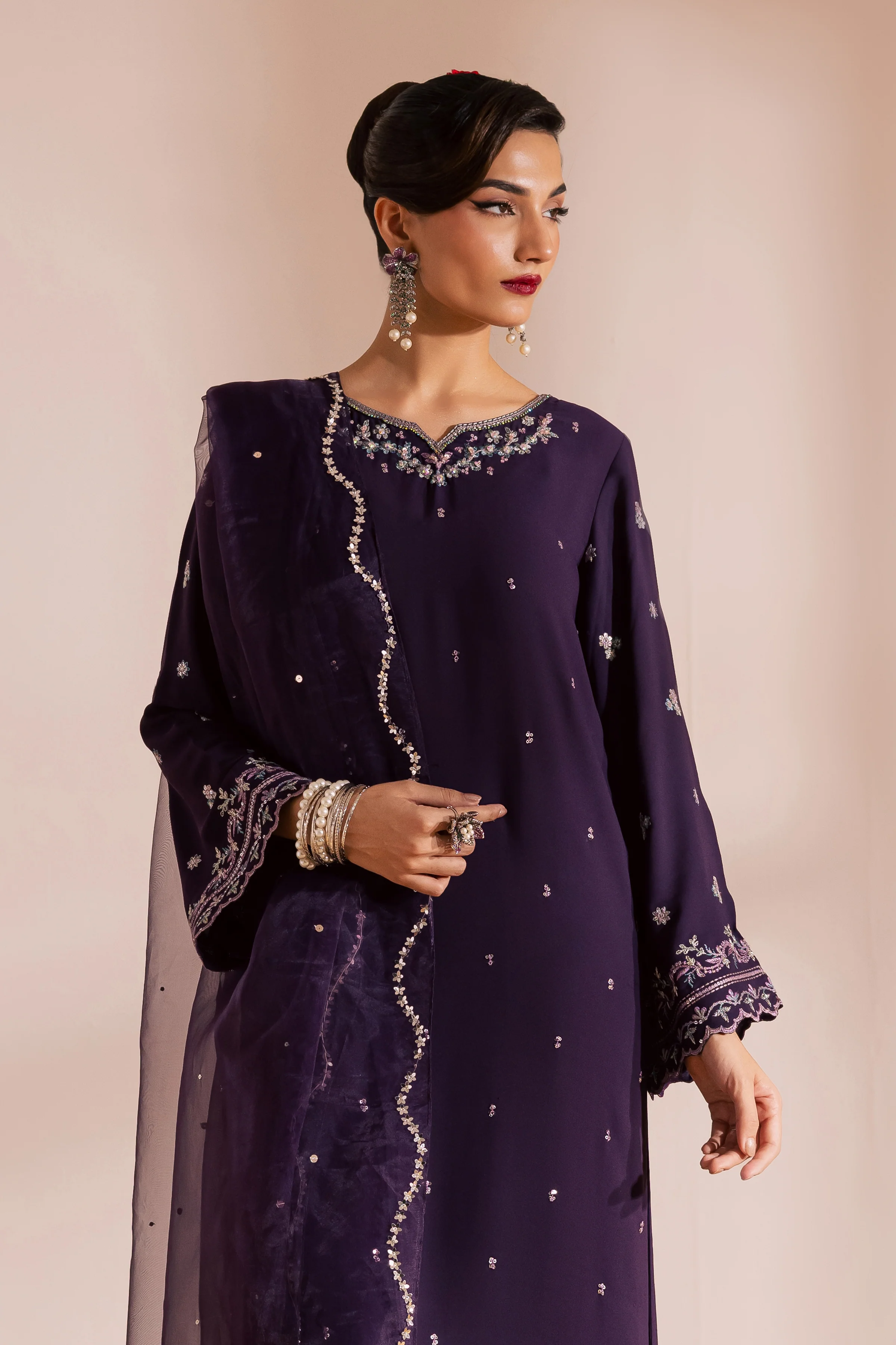 Lucent 3Pc- Festive Luxe Pret - Image 3