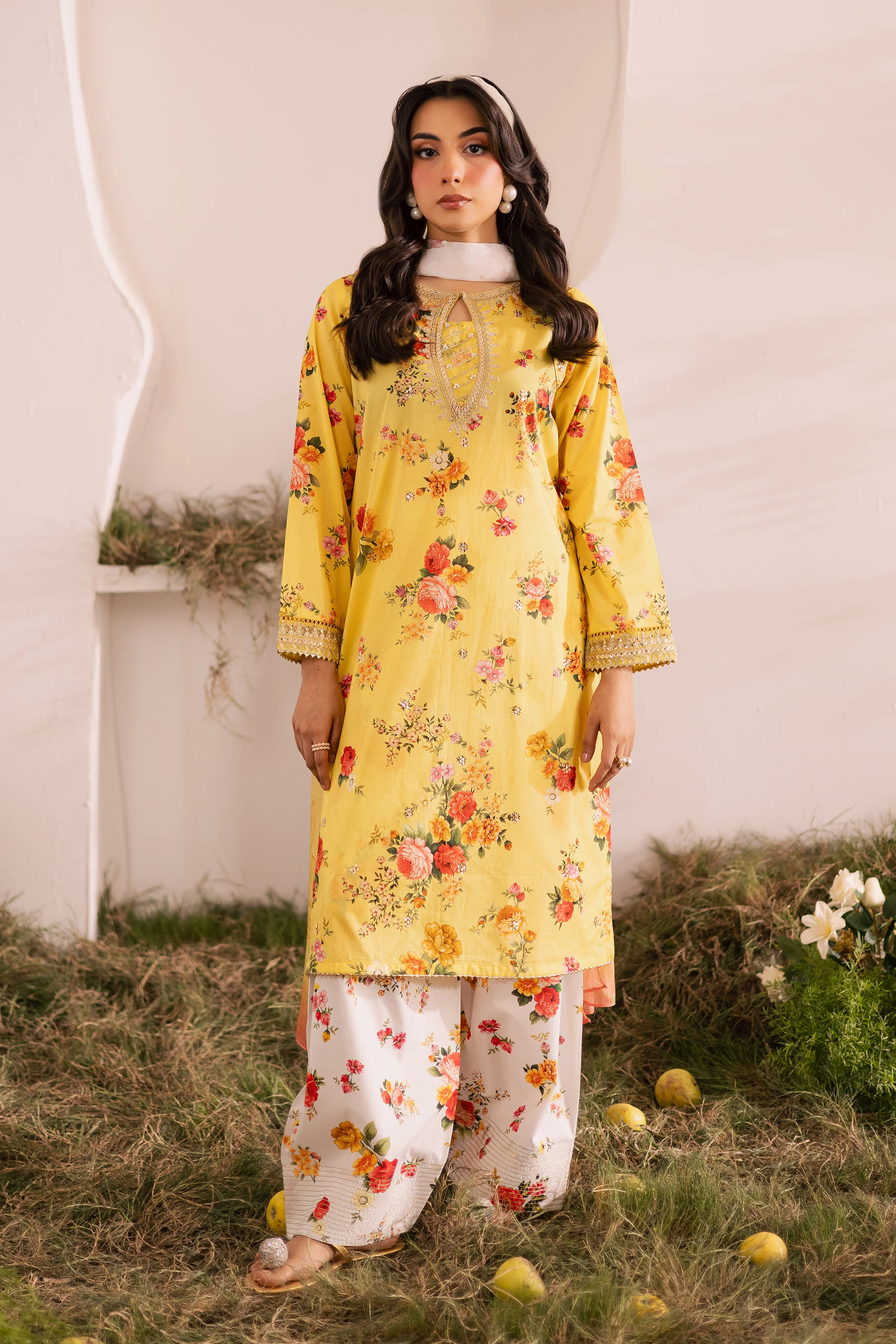 Lumia 3Pc - Printed Lawn Dress