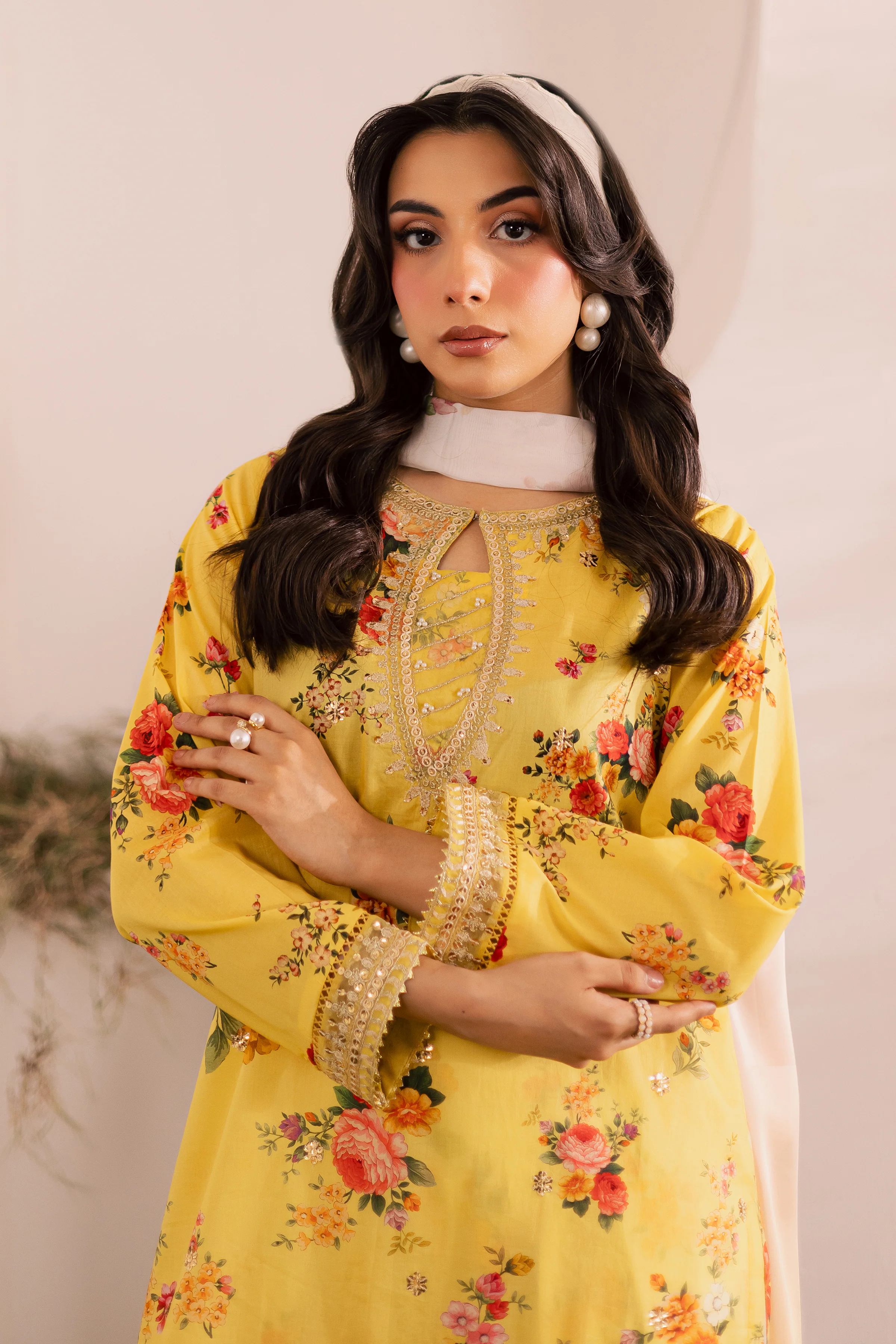 Lumia 3Pc - Printed Lawn Dress - Image 2