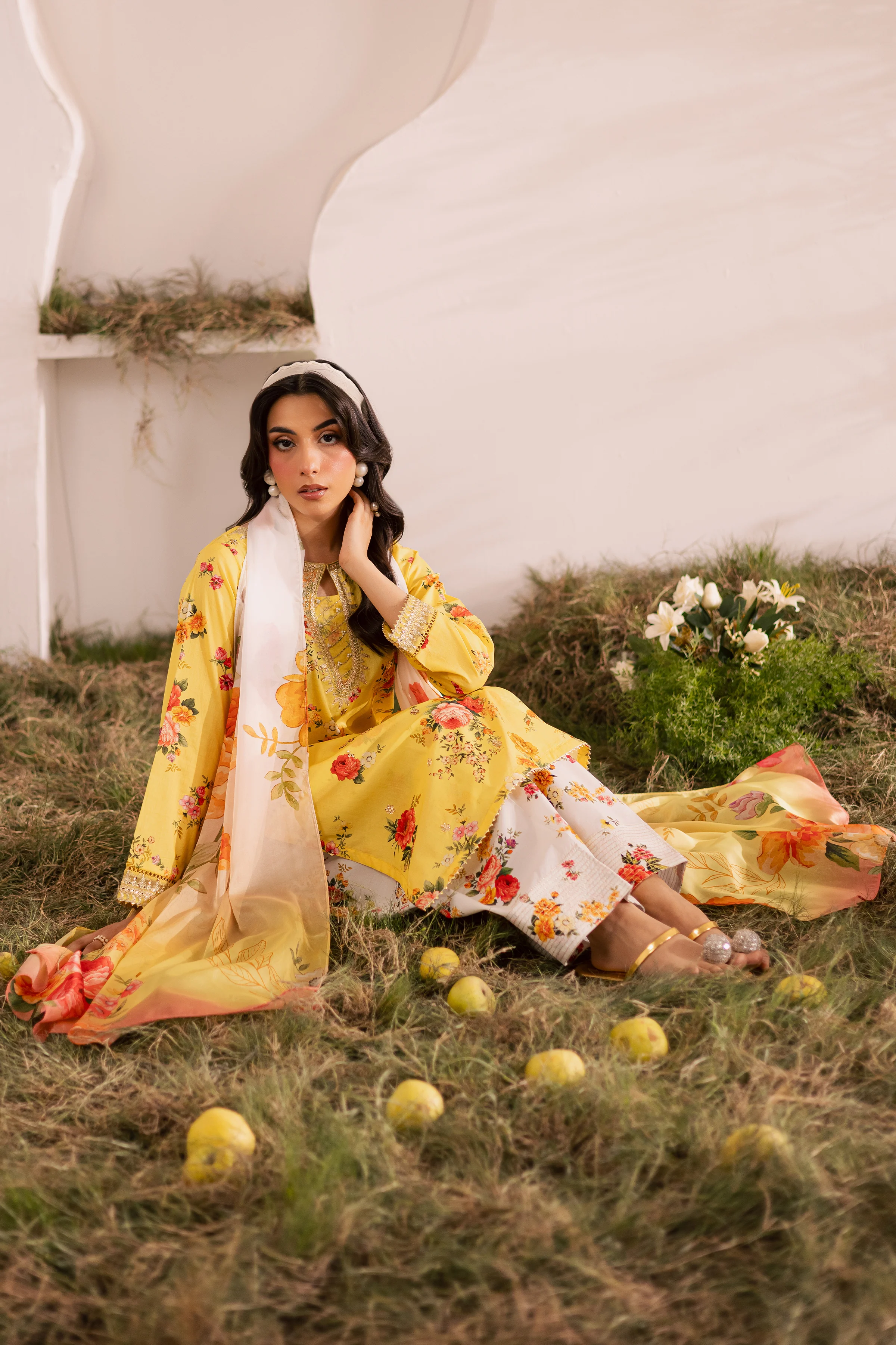 Lumia 3Pc - Printed Lawn Dress - Image 4