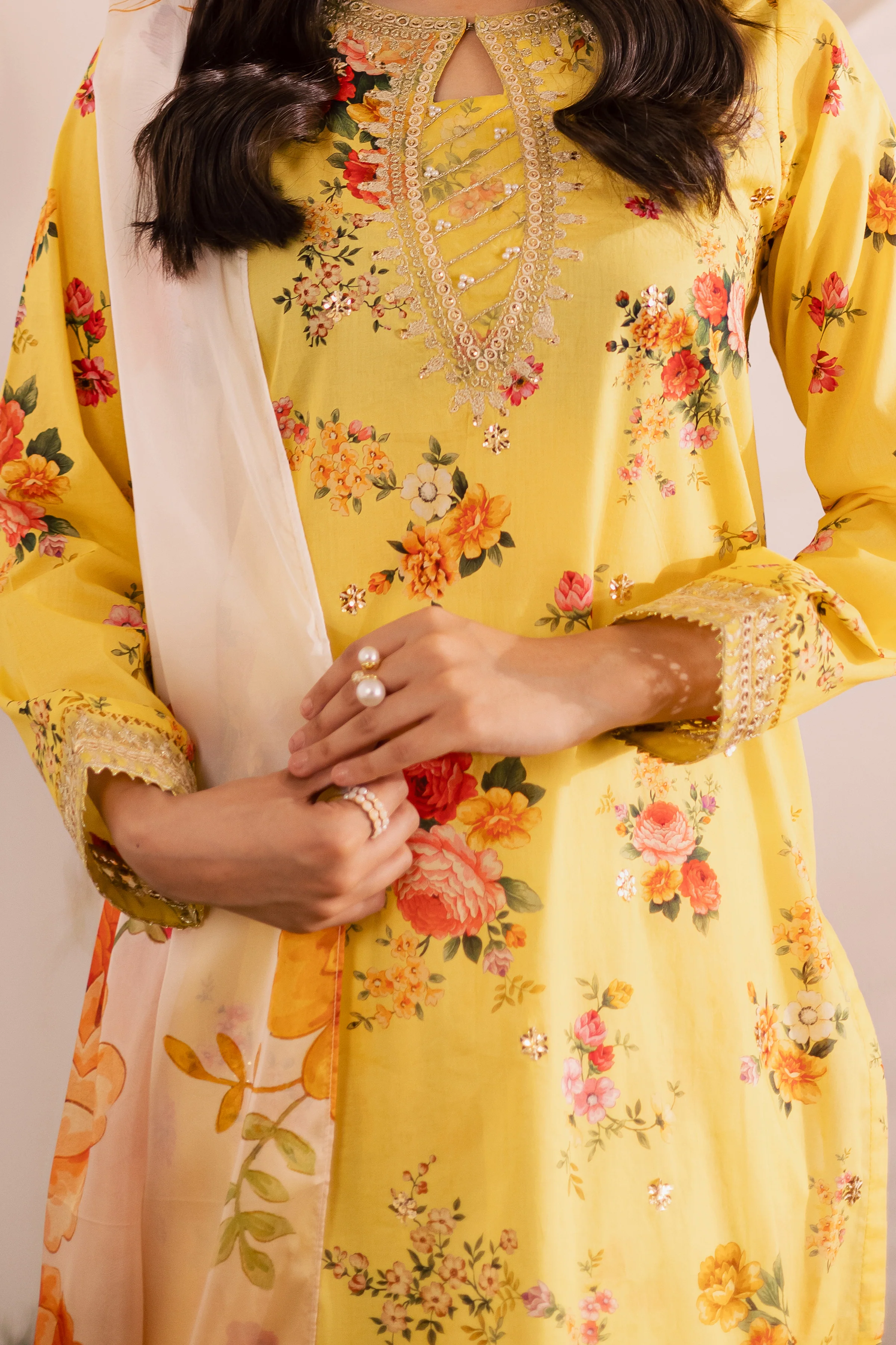 Lumia 3Pc - Printed Lawn Dress - Image 8