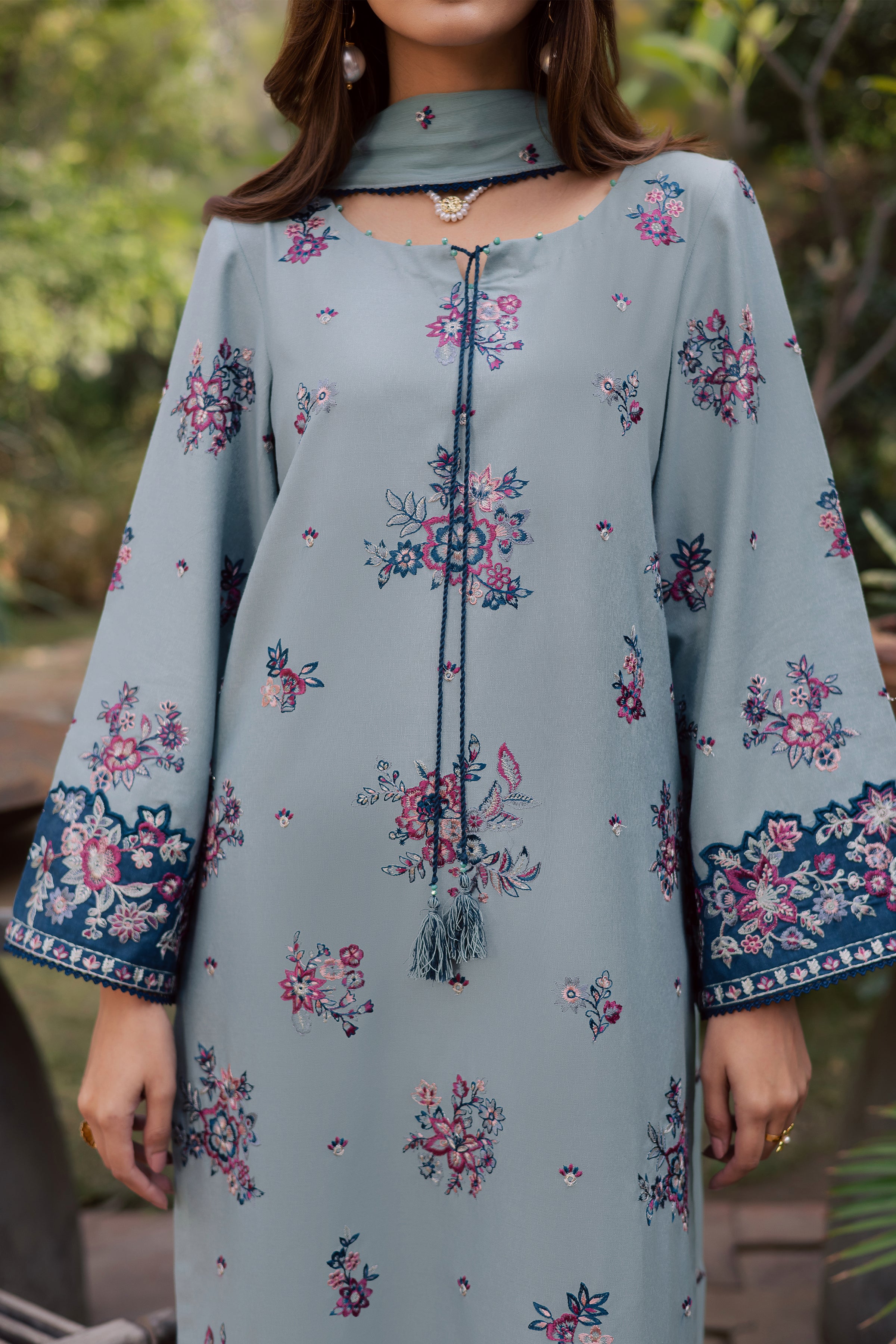 Madden 3Pc - Embroidered Festive Pret - Image 6