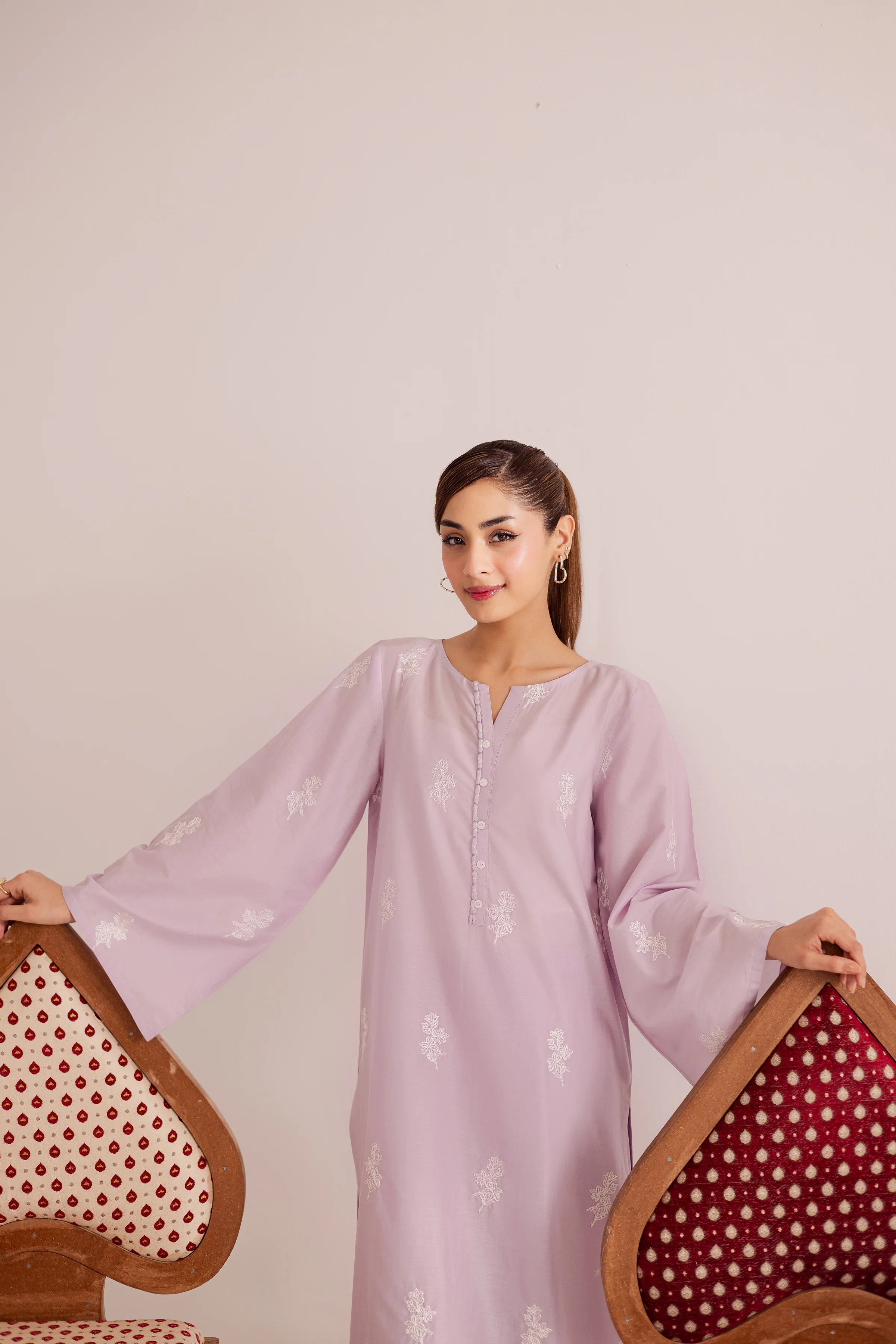 Maeve 2Pc - Embroidered Casual Pret - Image 3