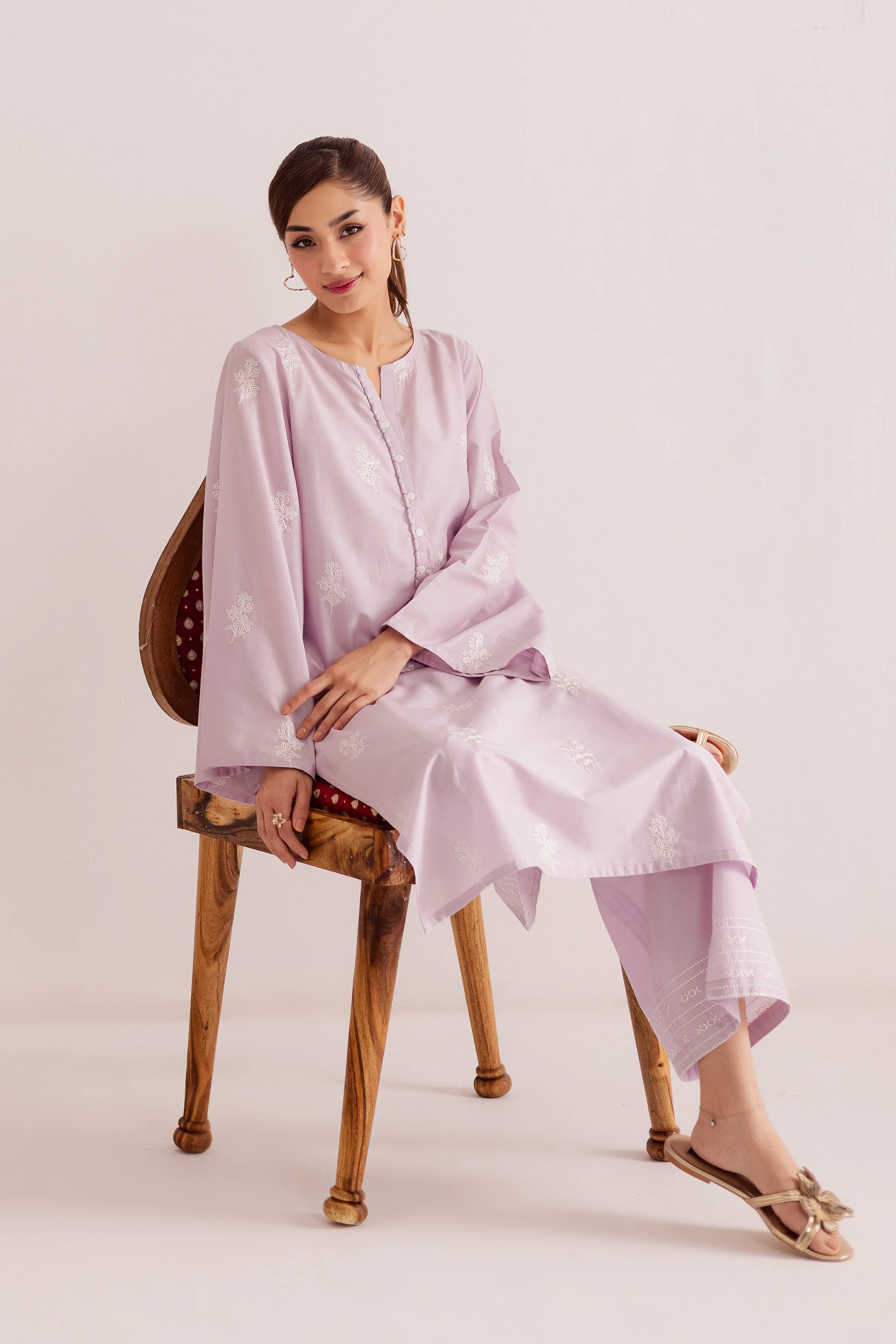 Maeve 2Pc - Embroidered Casual Pret - Image 4
