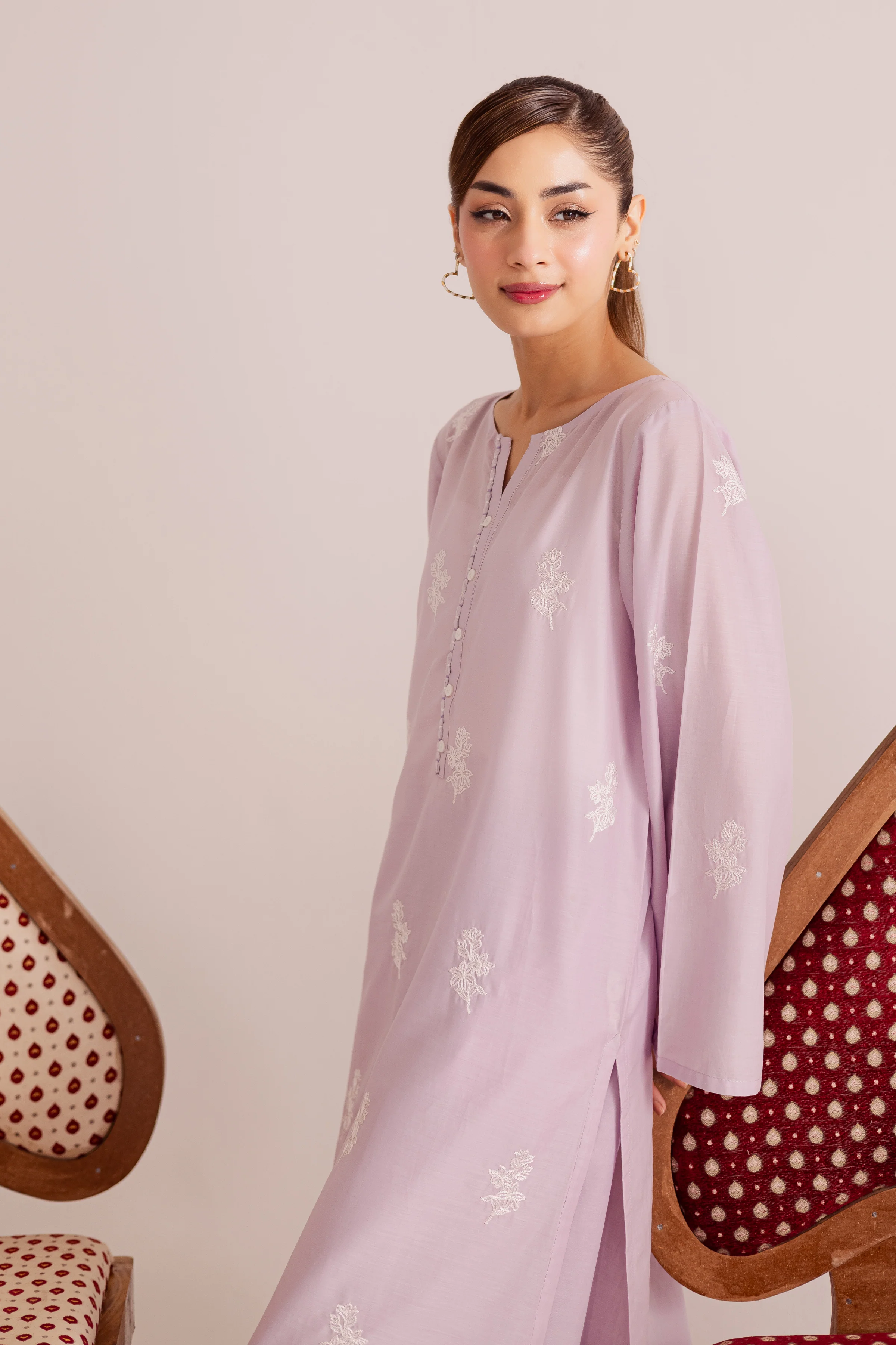 Maeve 2Pc - Embroidered Casual Pret - Image 7